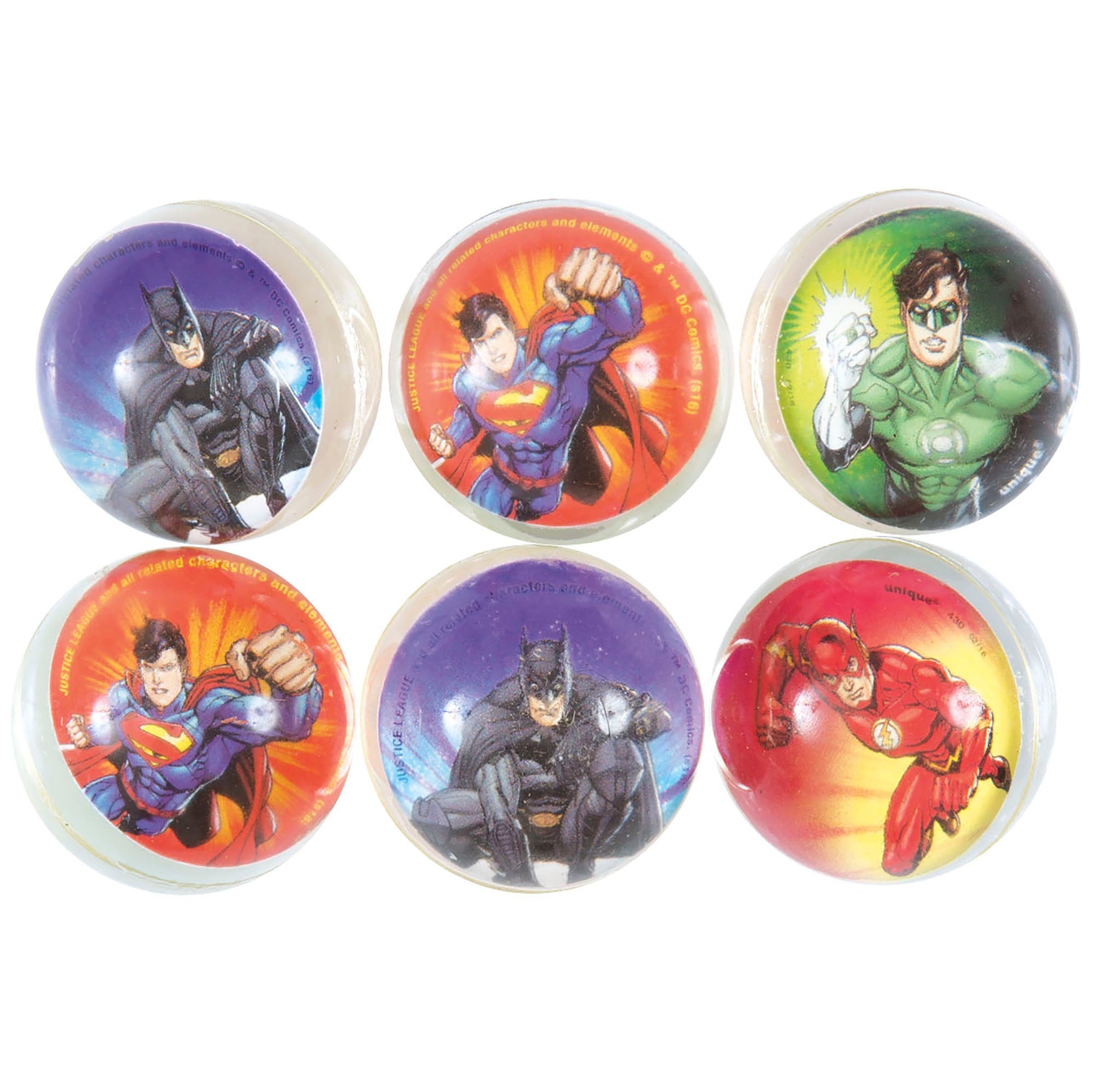Justice League 6 Bounce Balls