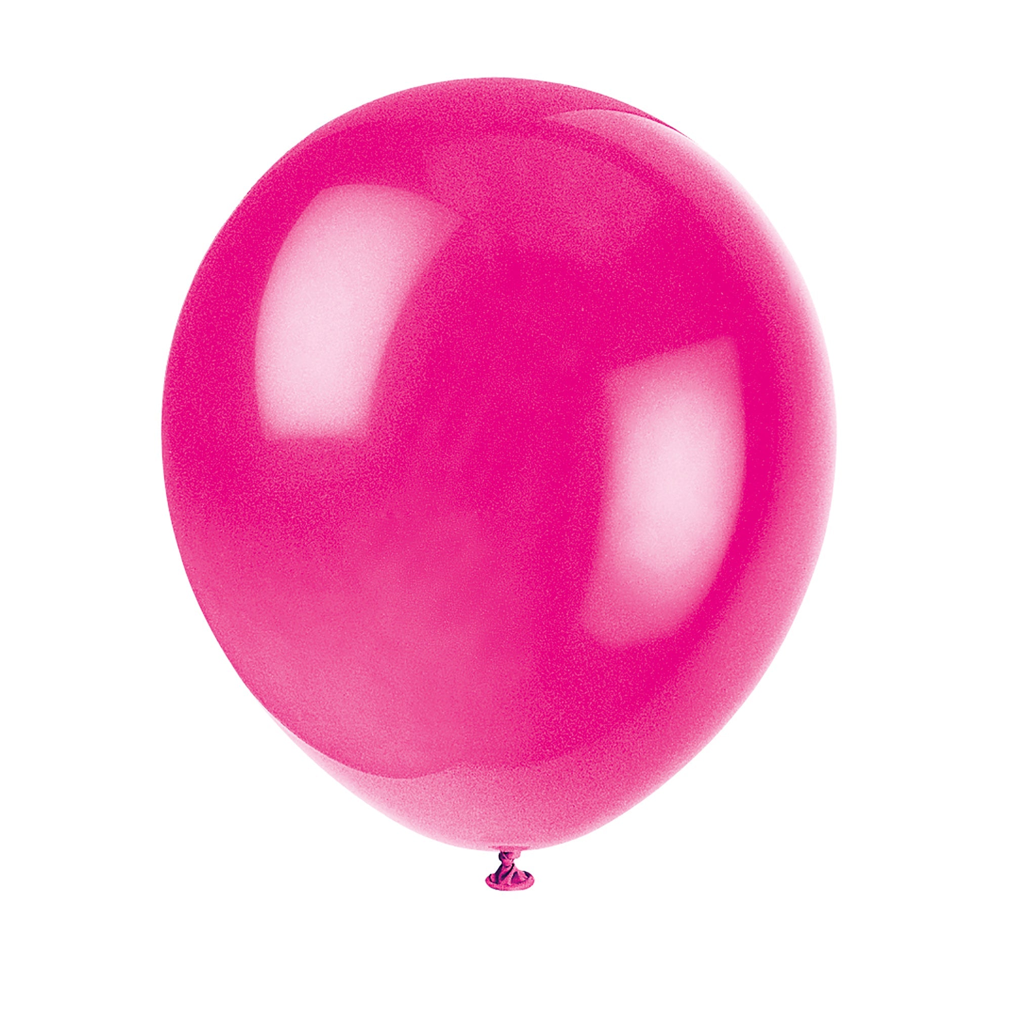 10 Latex Balloons 12in Magenta