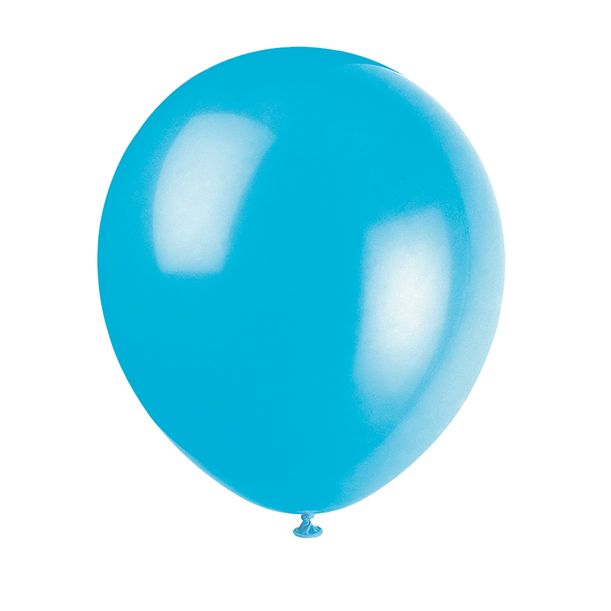 10 Latex Balloons 12in Teal