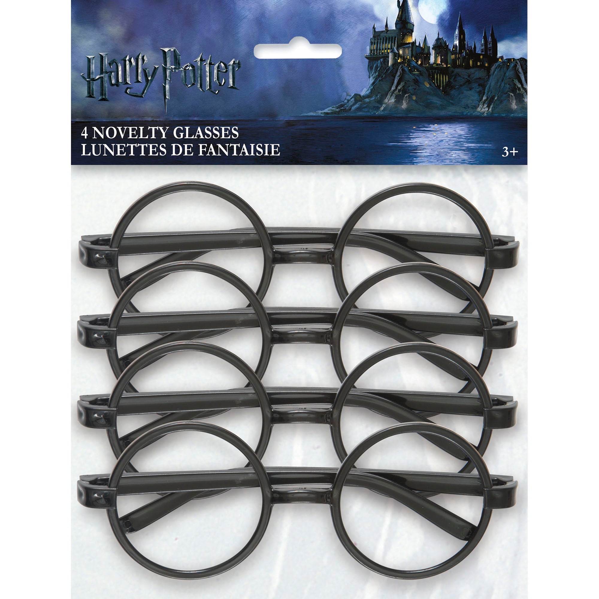 Harry Potter 4 Novelty Glasses