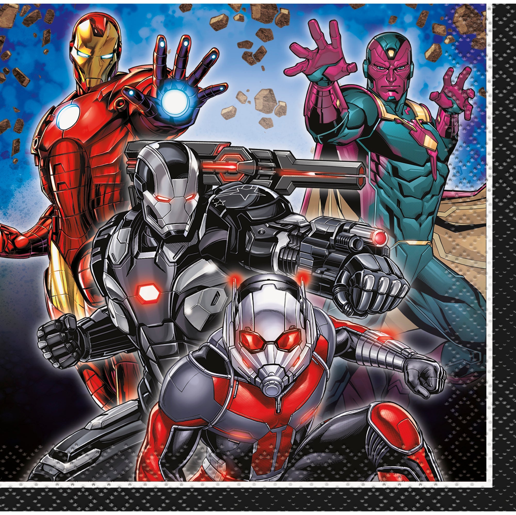Avengers 16 Beverage Napkins 9.75x9.75in