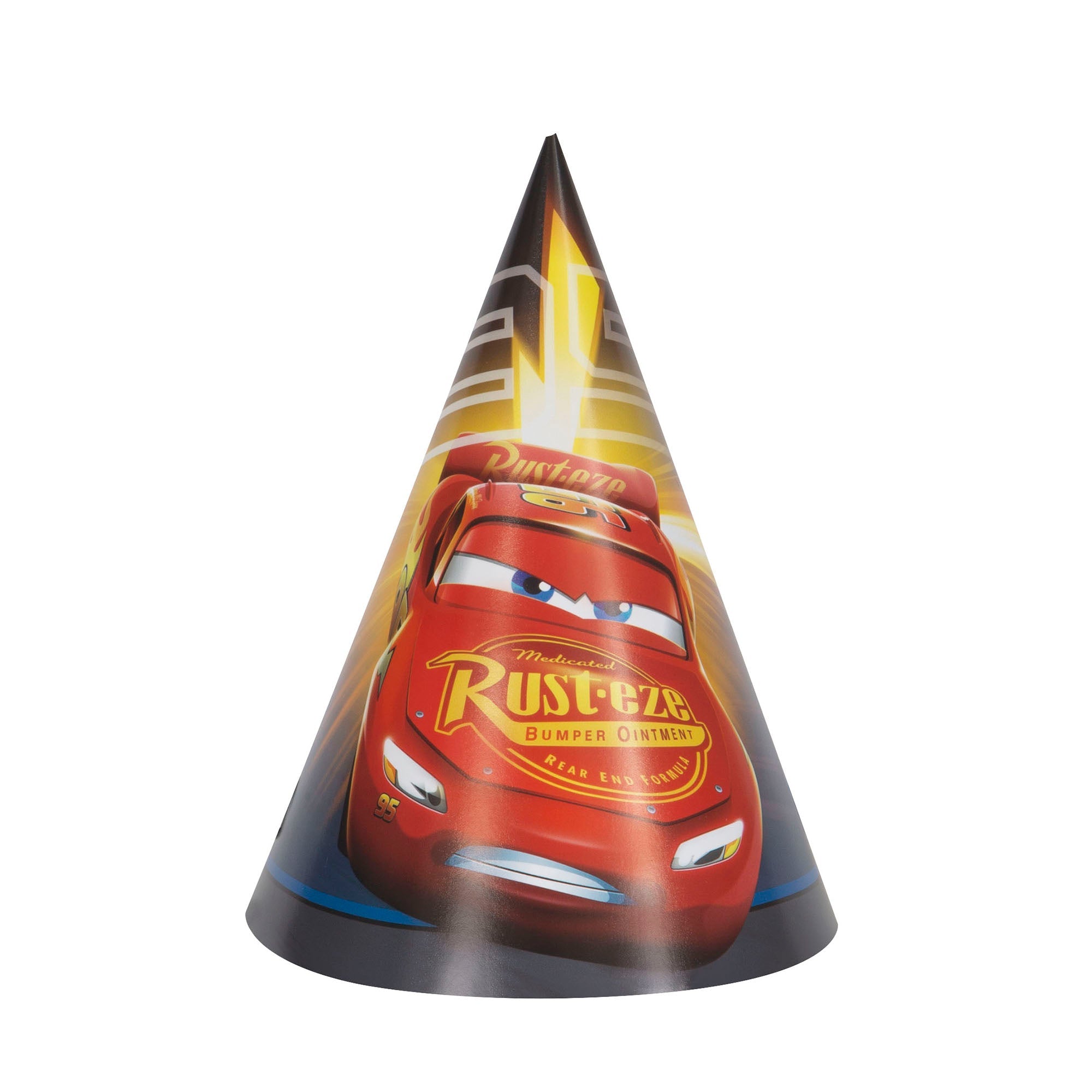 Cars 8 Paper Party Hats