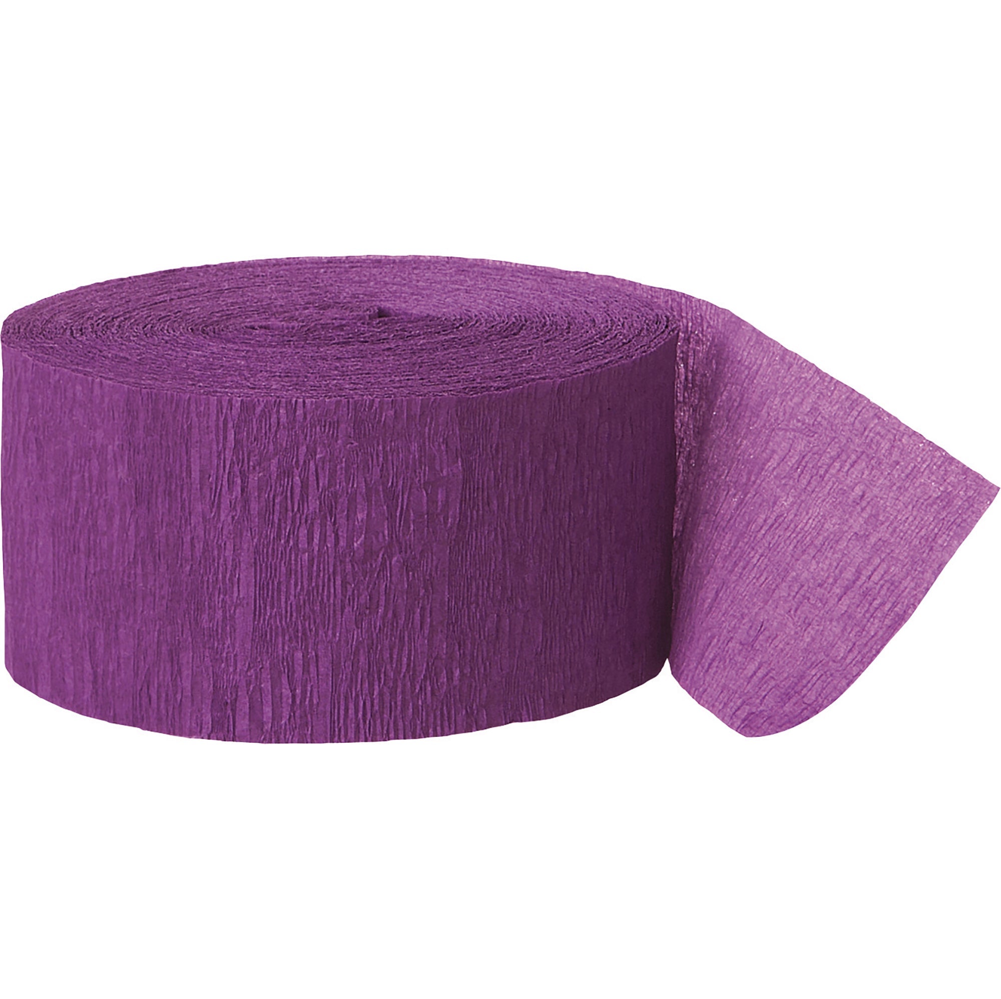 Crepe Streamer Purple 81ftx1.75in