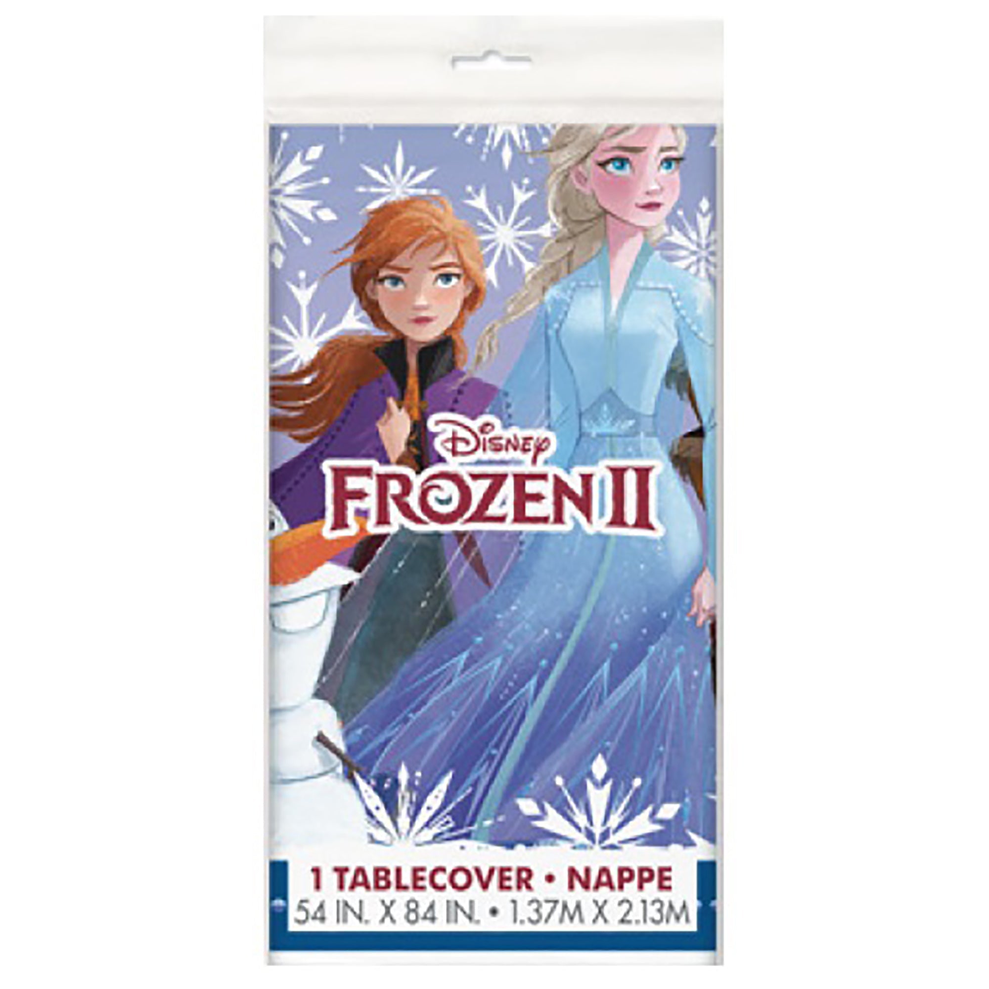 Frozen 2 Plastic Table Cover 54x84in