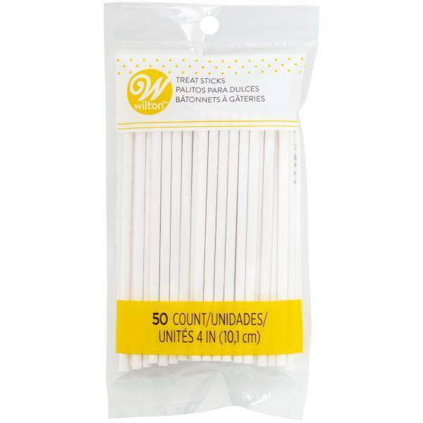 Wilton Lollipop Sticks 4In 50 Count Efs - Dollar Max Dépôt