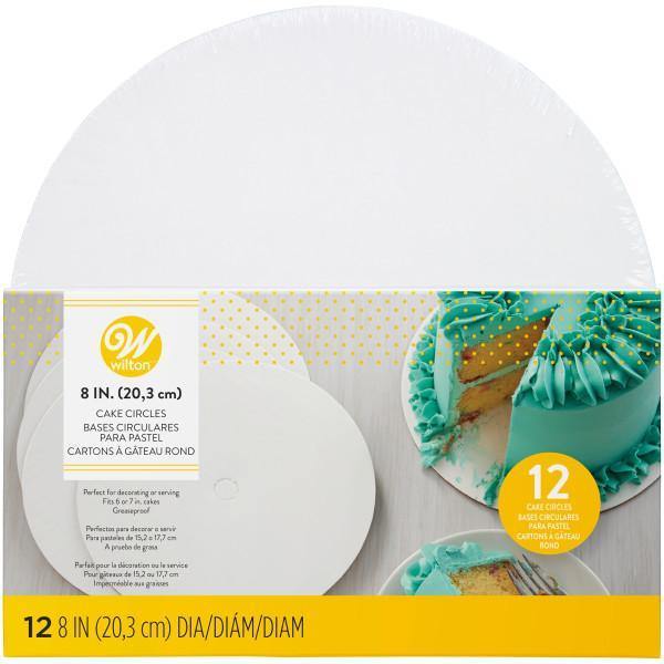 Wilton Cake Circles 8In 12Pk Efs - Dollar Max Dépôt