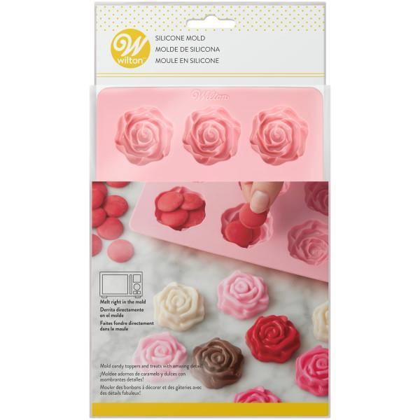 Wilton Candy Mold Silicone Rose Efs - Dollar Max Dépôt