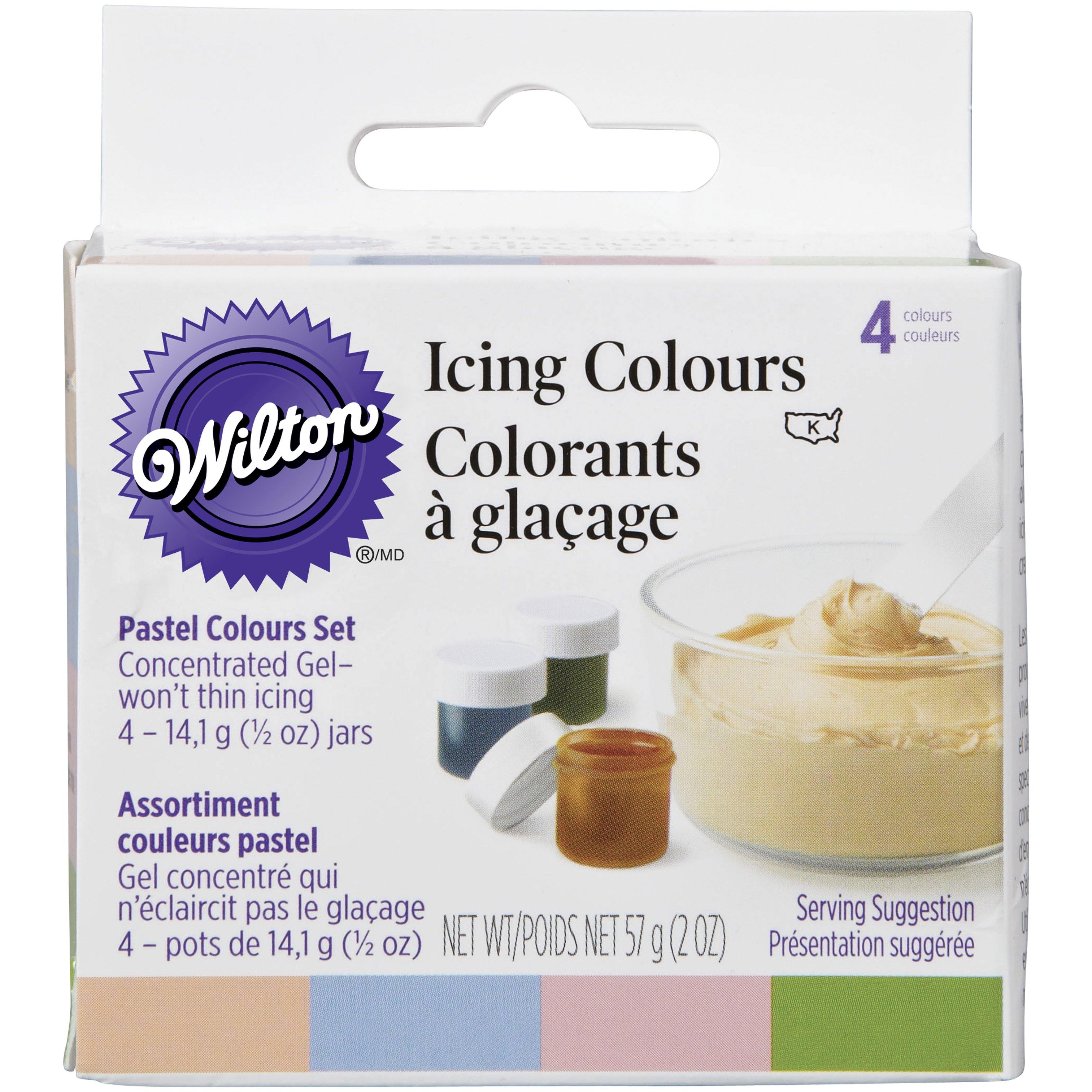 Wilton Icing Colour Kit 2Oz .5 Ea 4 - Dollar Max Dépôt