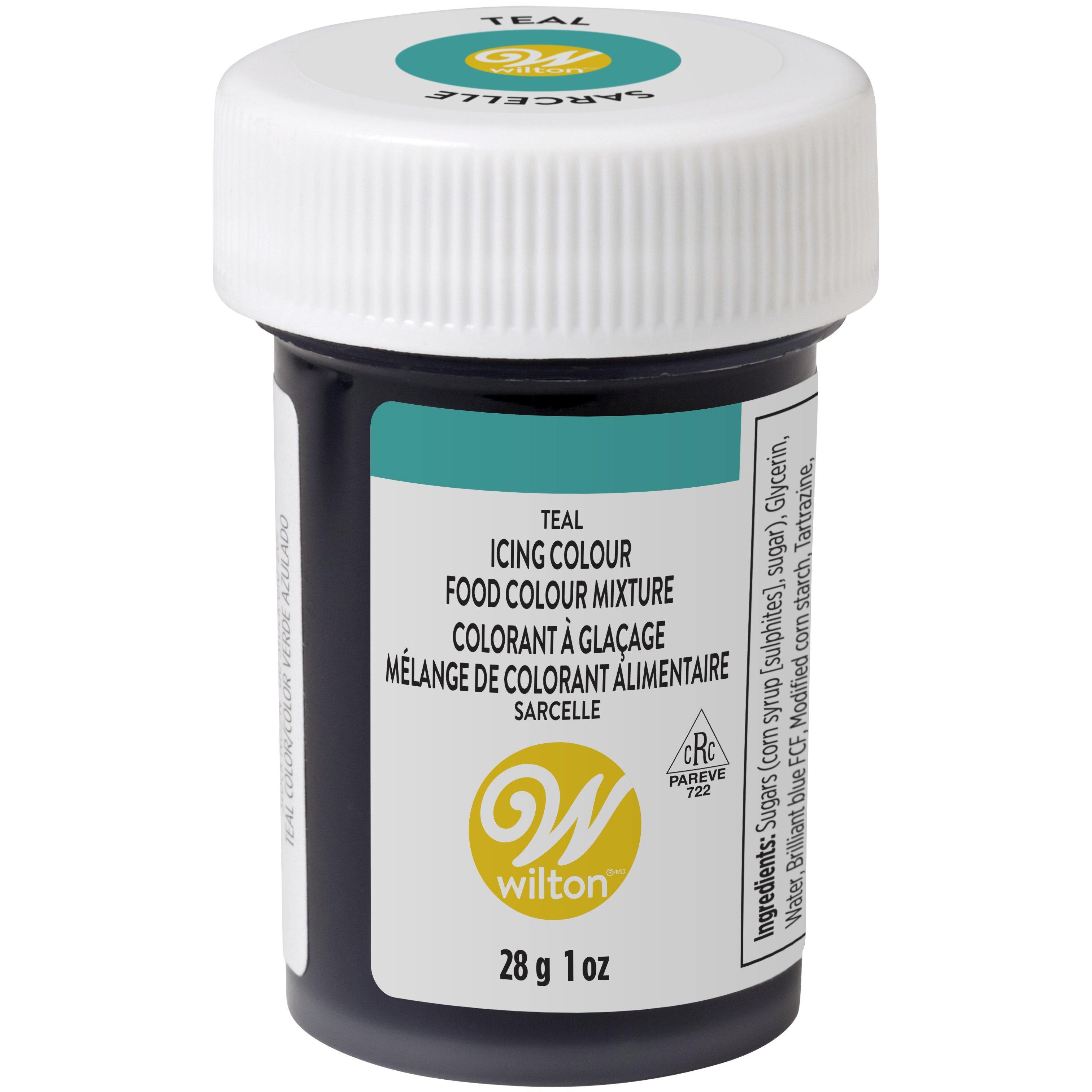 Wilton Icing Colour 1Oz Teal Bilingua - Dollar Max Dépôt