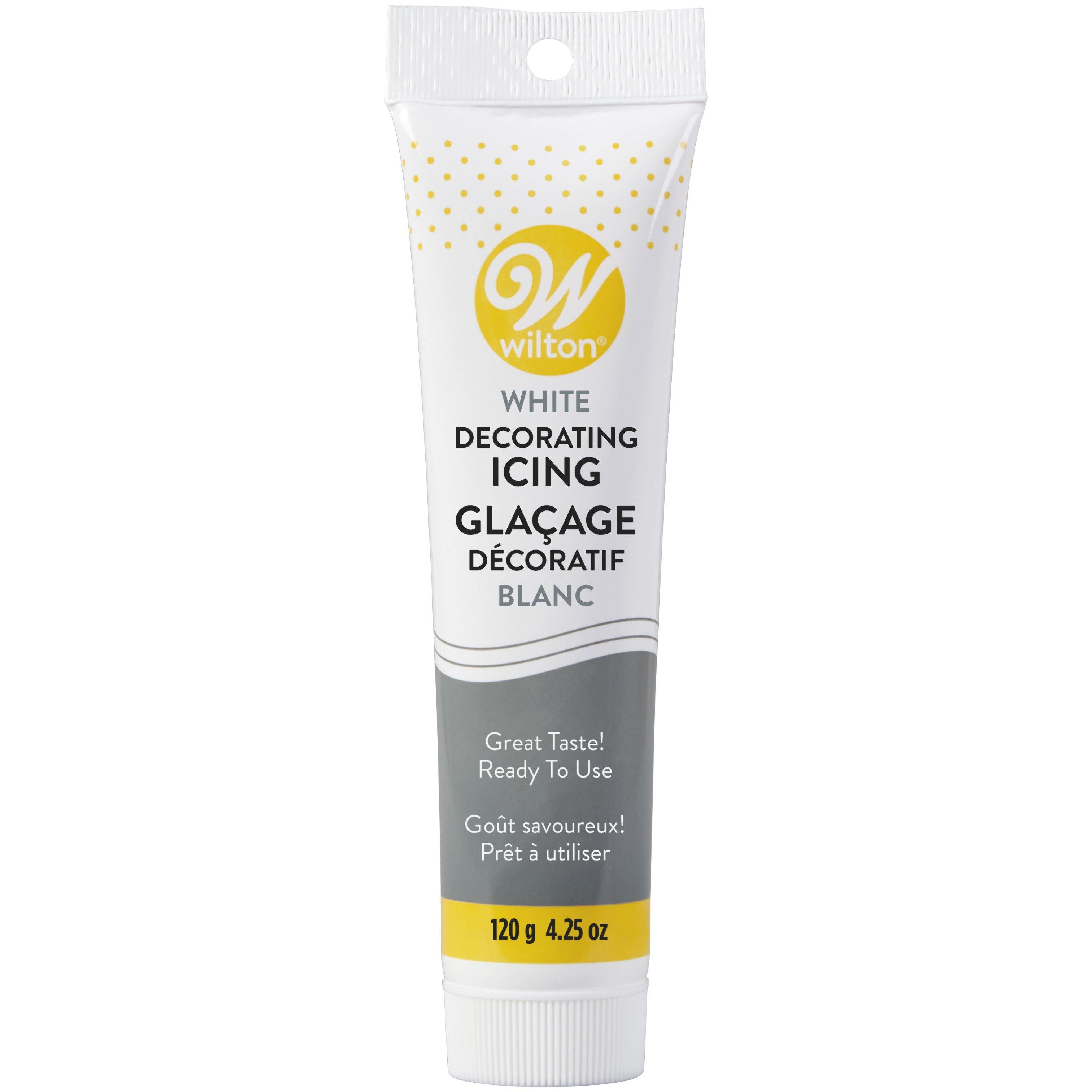 Wilton White Icing Tube - Dollar Max Dépôt