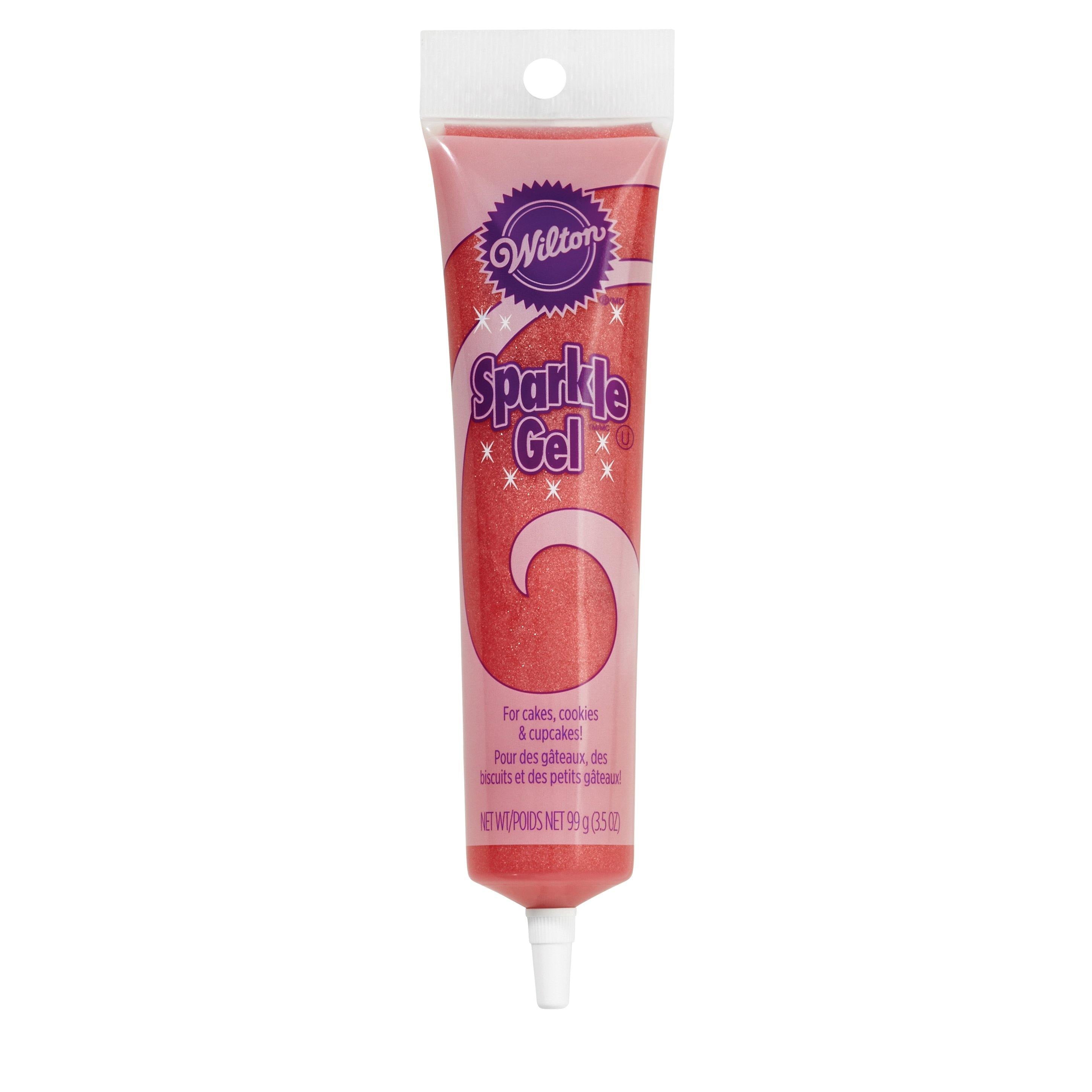 Wilton Gel Icing Sparkle 3.5Oz Pink B - Dollar Max Dépôt
