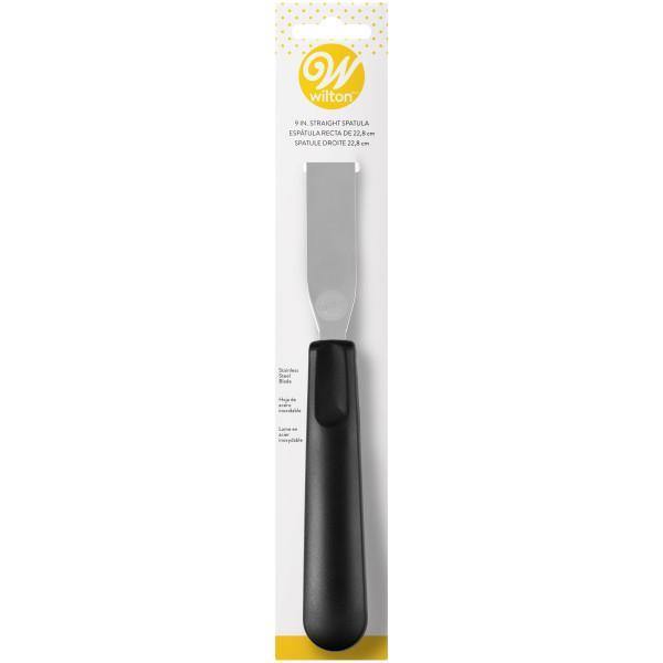 Wilton Spatula 9In Straight Black Efs - Dollar Max Dépôt