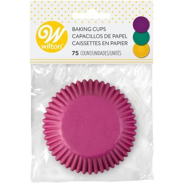 Wilton Baking Cups 75 Count Standard Jewel Ass - Dollar Max Dépôt