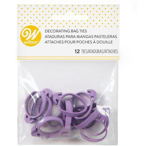 Wilton Icing Bag Ties 12 Count Efs - Dollar Max Dépôt