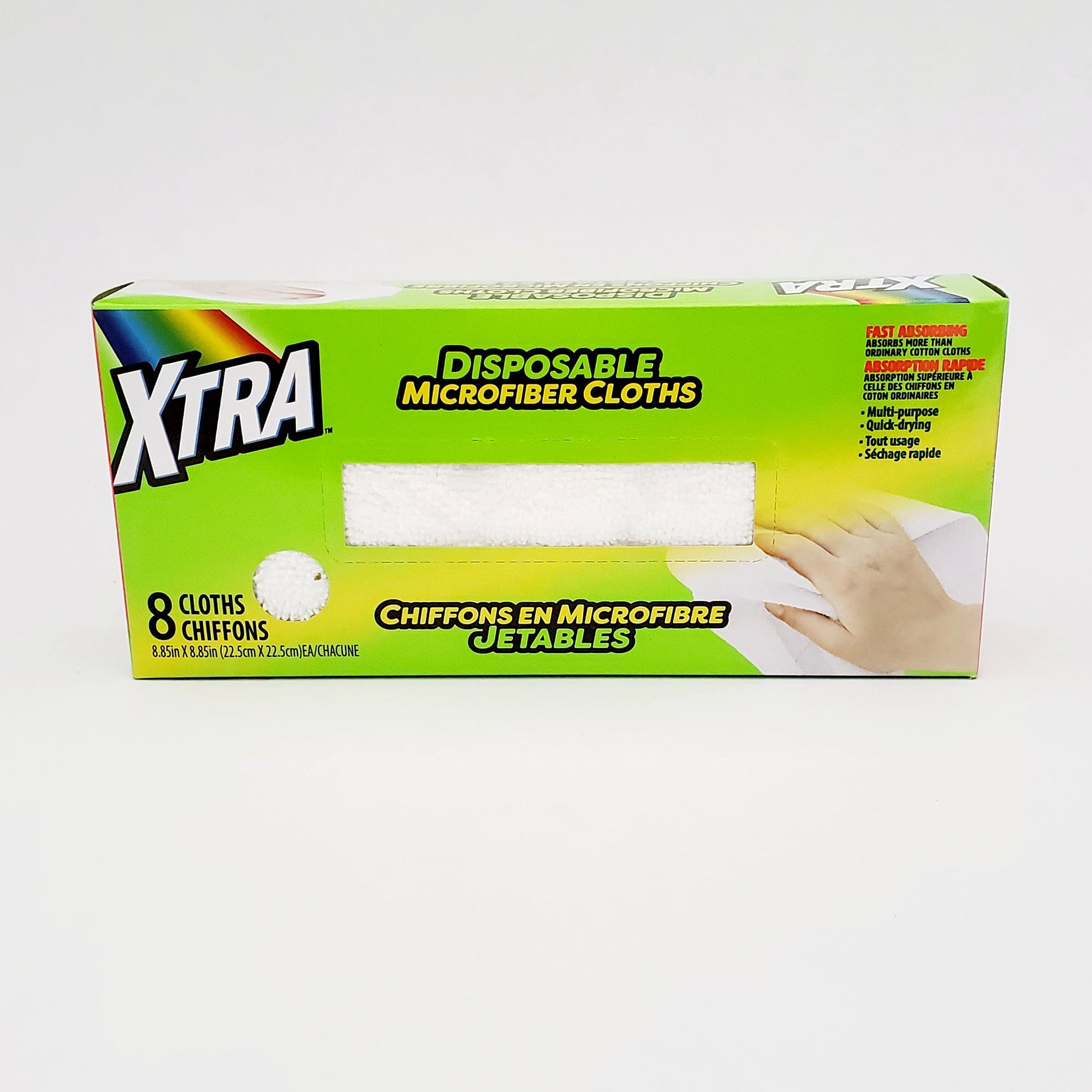 Disposable Microfiber Cloths Pack Of 8. - Dollar Max Dépôt