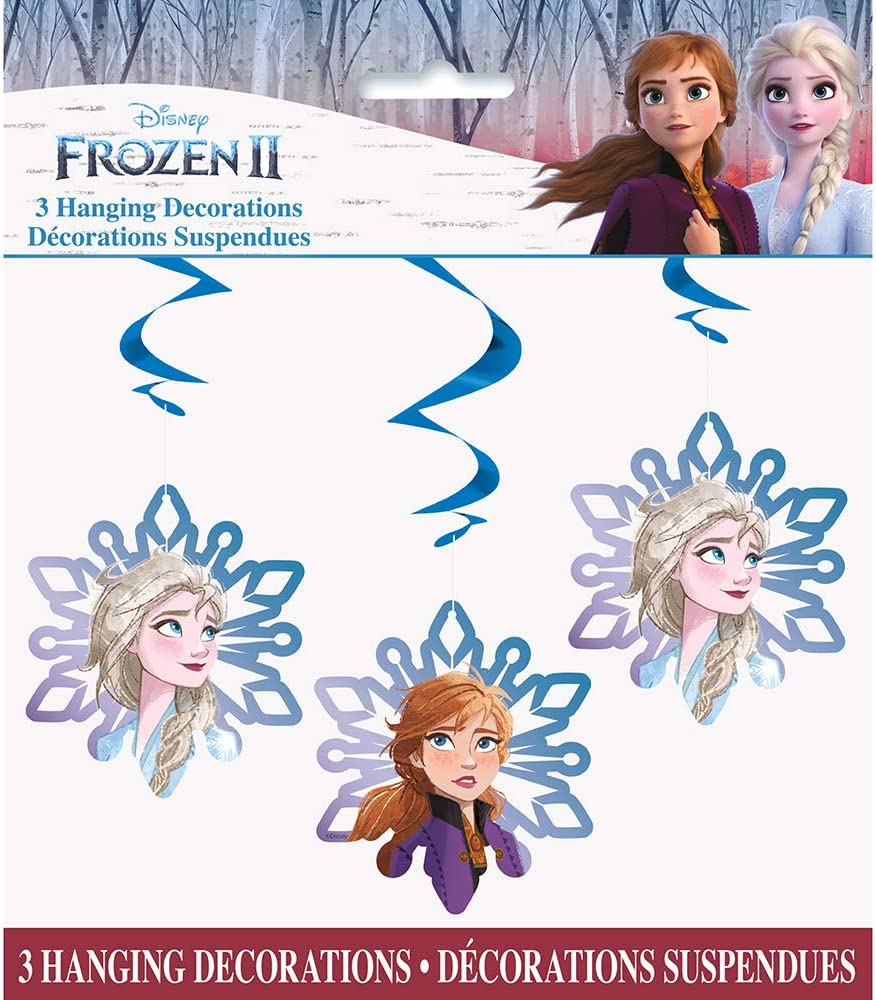 Frozen 2 3 Décorations à Suspendre 26po
