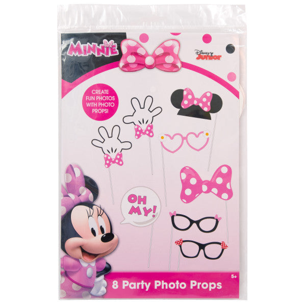 Minnie 8 Party Photo Props