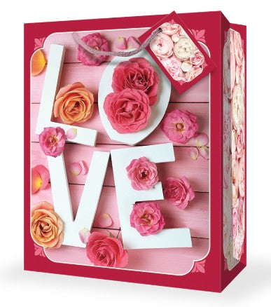 Mill Brook Gift Bag - Wedding Medium 7W x9H x4D in
