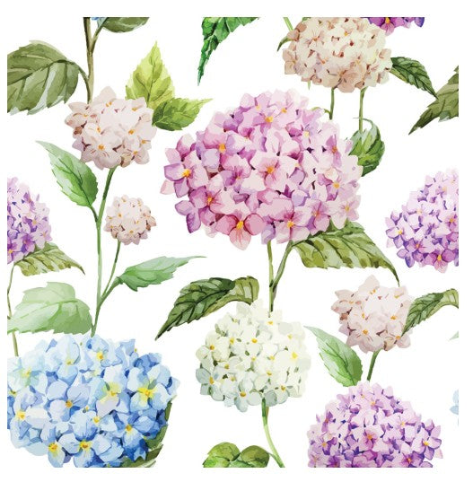Mill Brook 2 Sheets Flat Wrap - Flowers 19x27in each