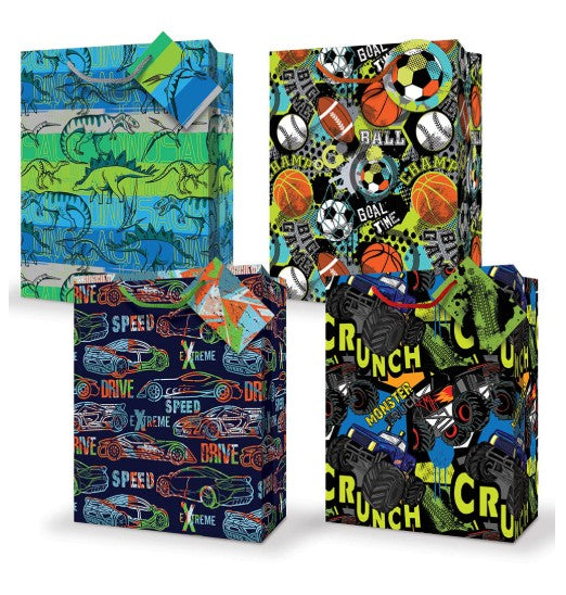 MillBrook Studio - Kid's Play Large Gift Bag 12.75" x 5.38" x 10.38"