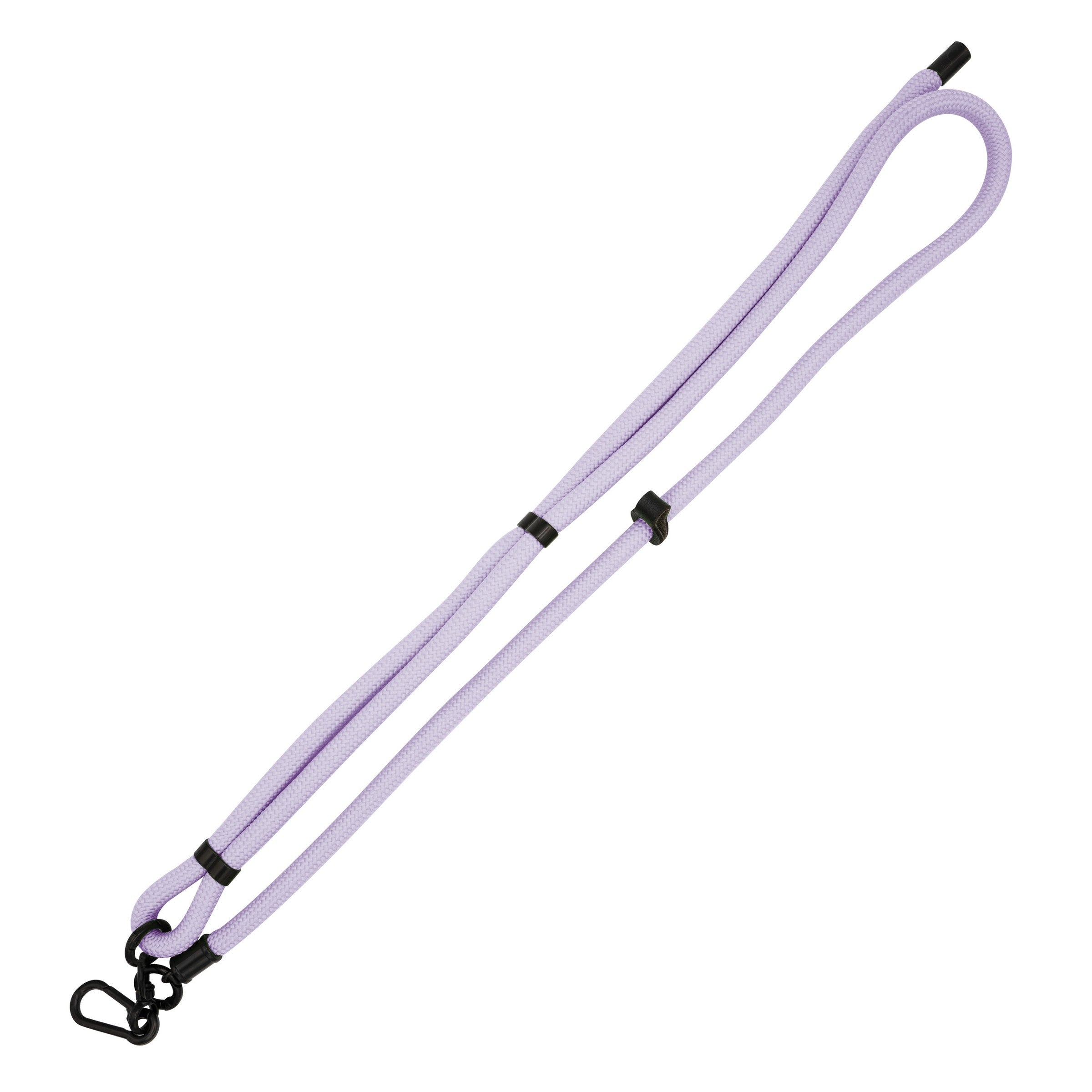 Cross Body Lanyard - Bungee Cord Style #2 Purple 1.5m