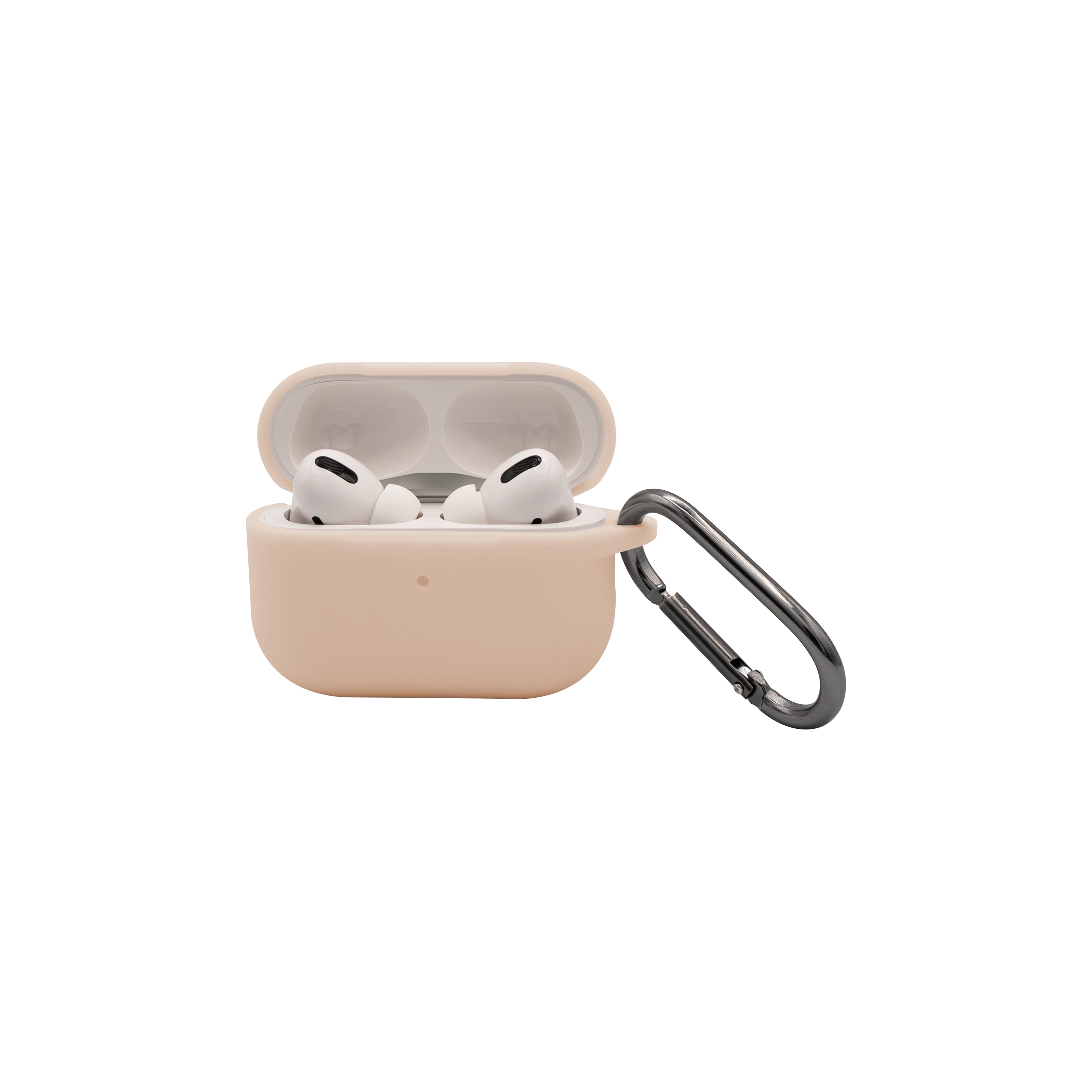 Airpod PRO 2 Sand Powder Casing with Carabiner