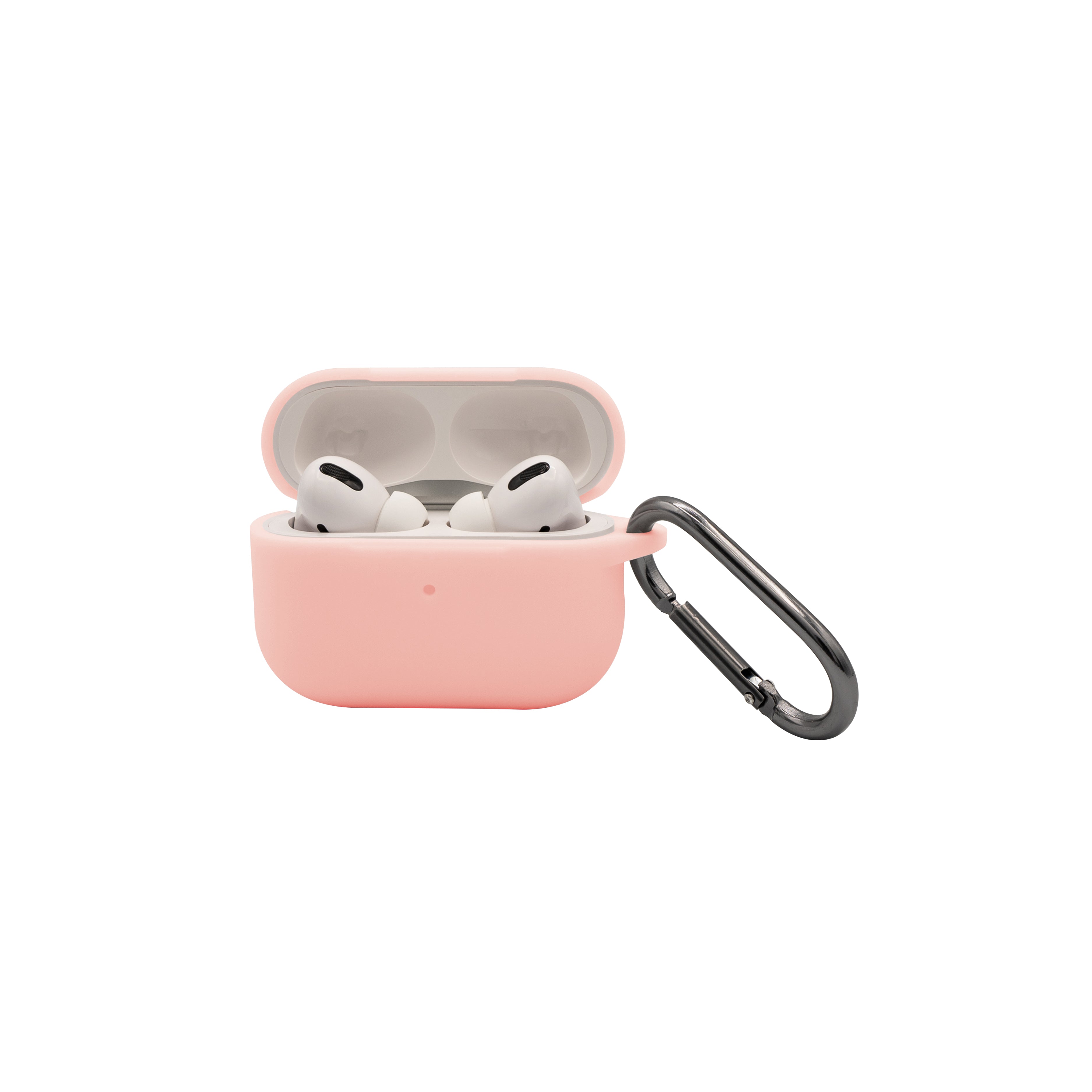Airpod PRO 2 Pink Casing with Carabiner
