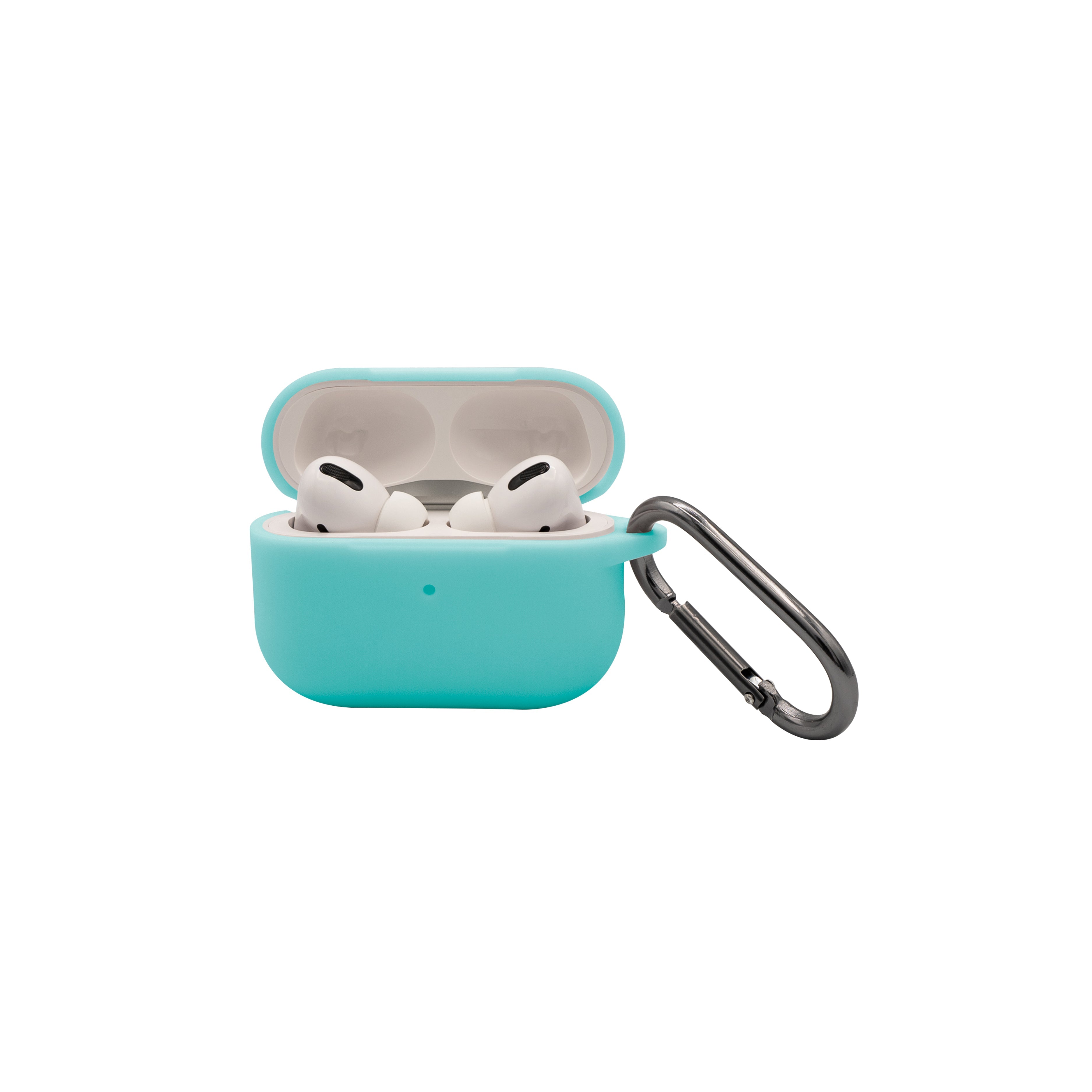 Airpod PRO 2 Mint Green Casing with Carabiner