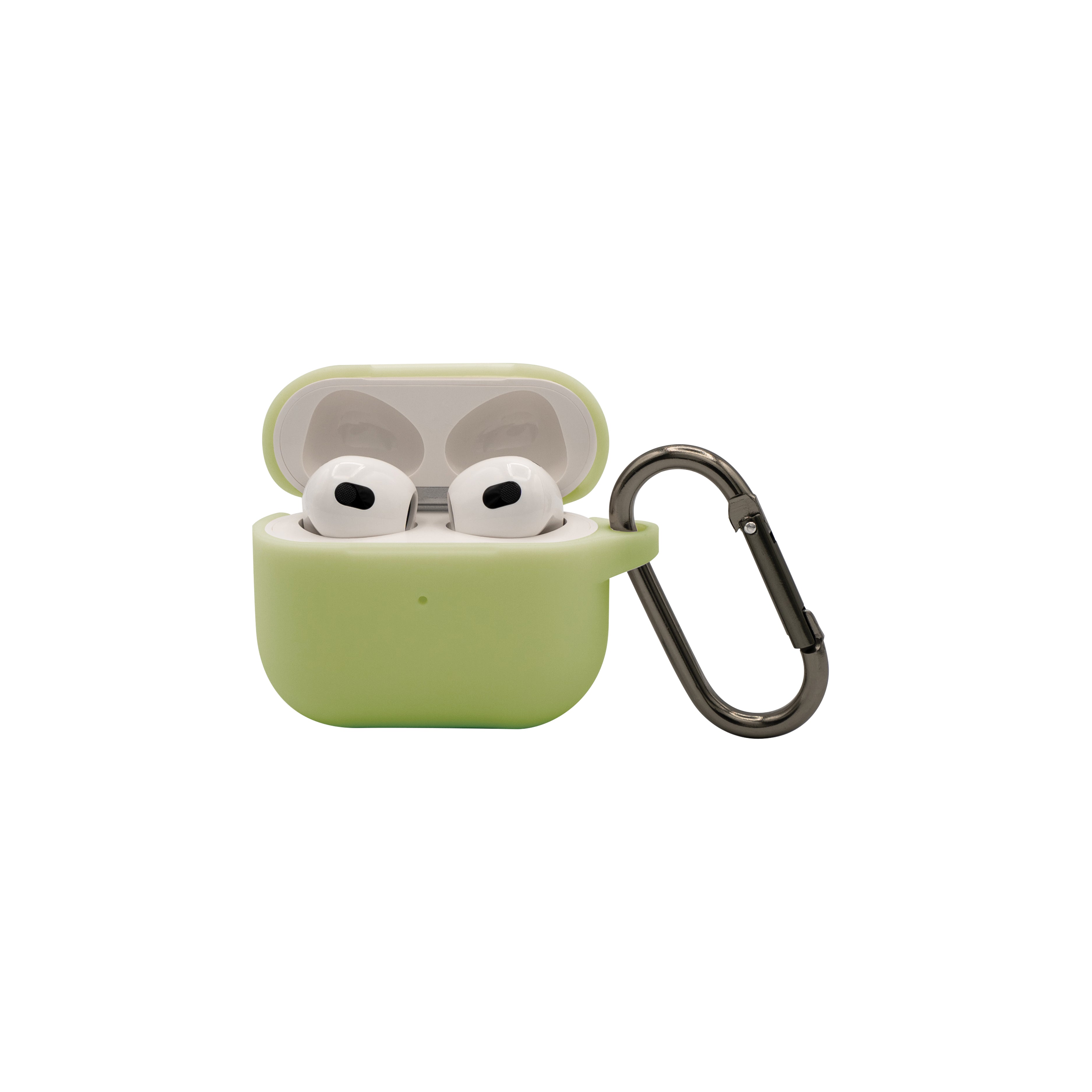 Airpod 3 Matcha Green Casing with Carabiner 