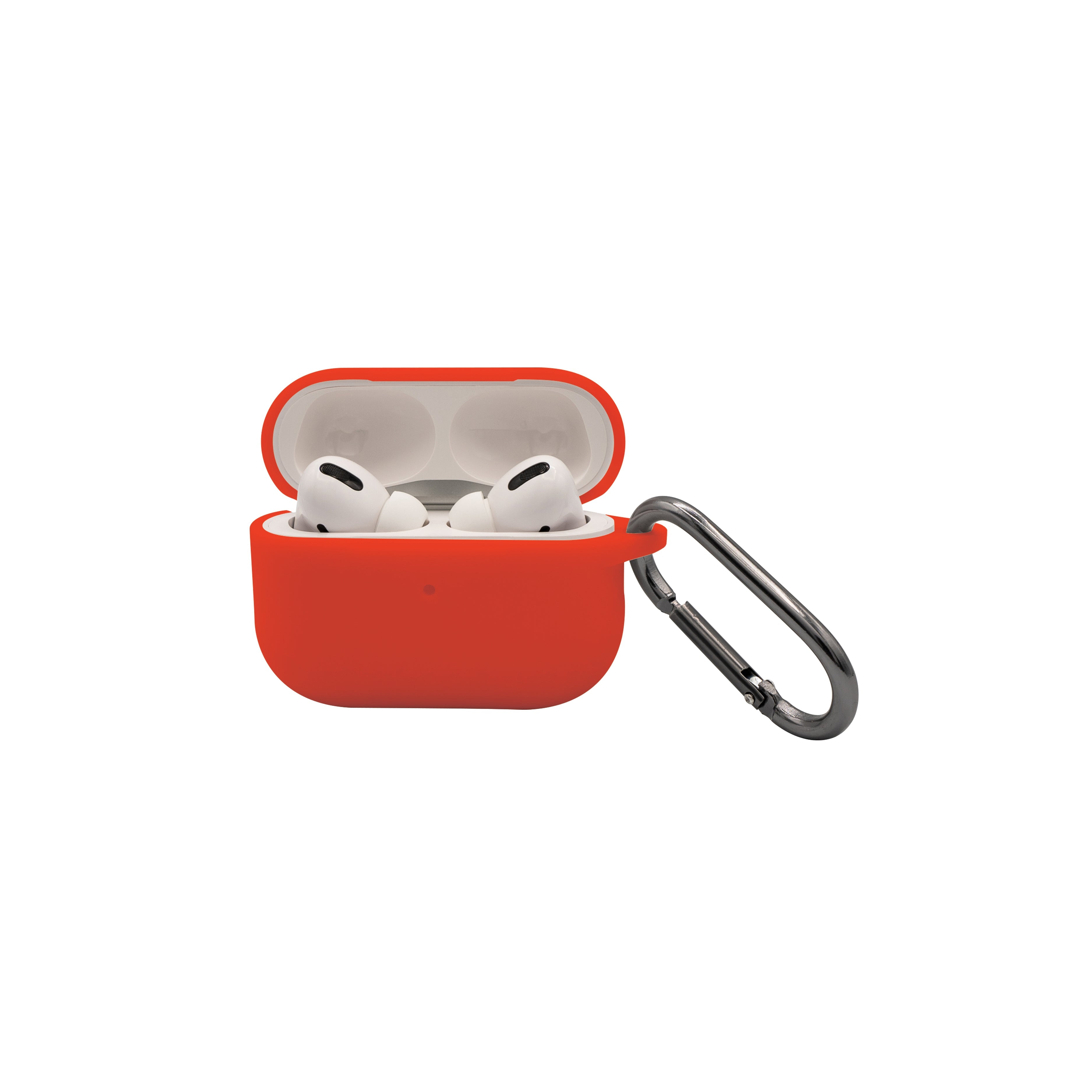 Airpod PRO 2 Red Casing with Carabiner