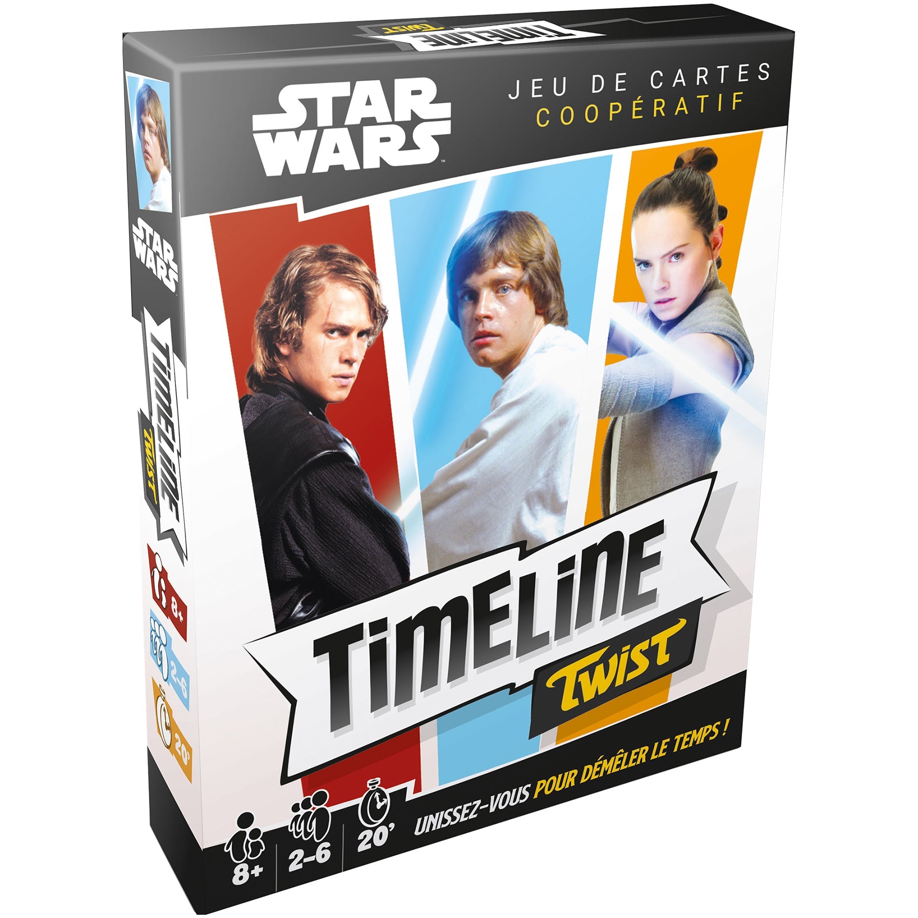 Timeline Twist - Star Wars Cooperative Card Game - French Version 8+