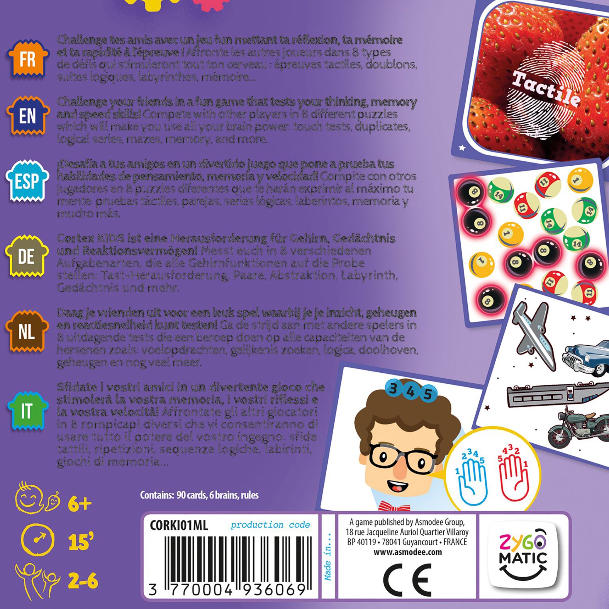 Cortex Challenge Kids - Multilingual 6+