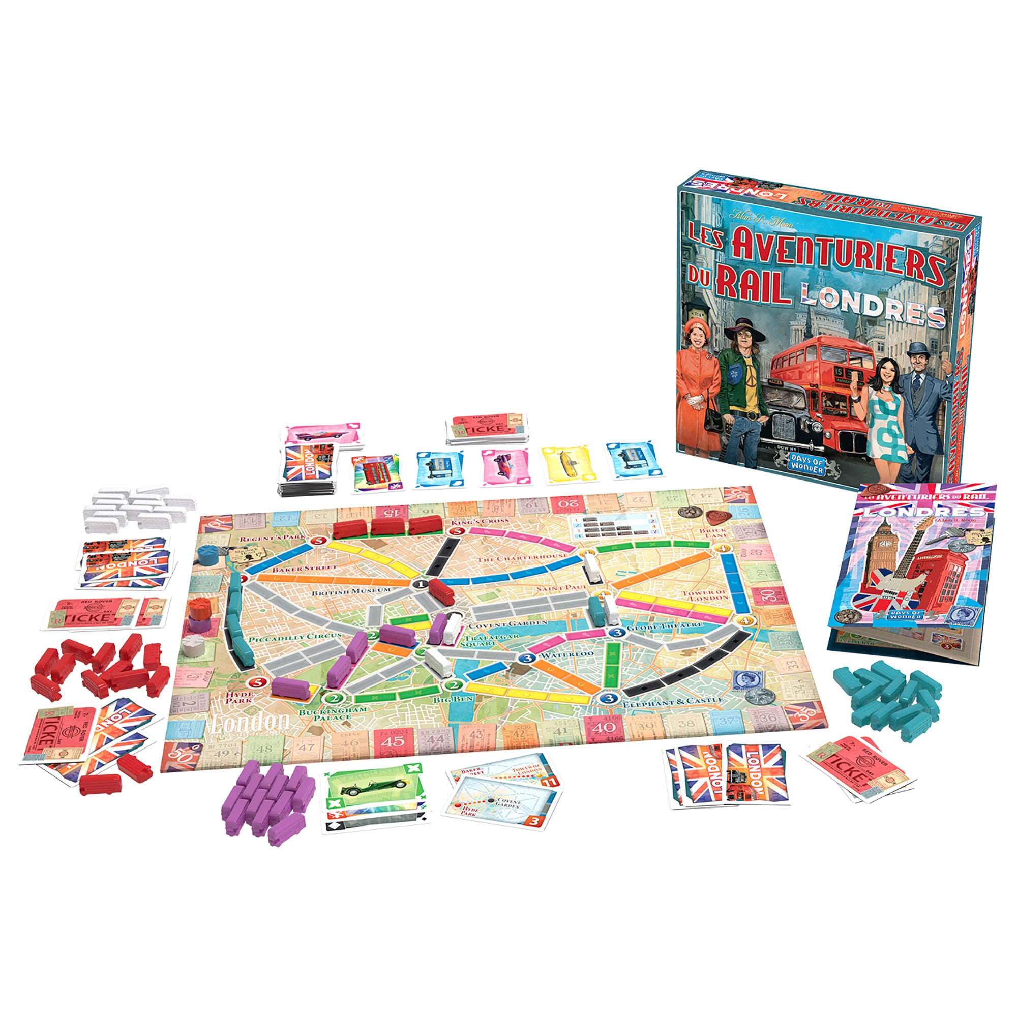 Les Aventuriers du Rail Londres - French Version Age 8+