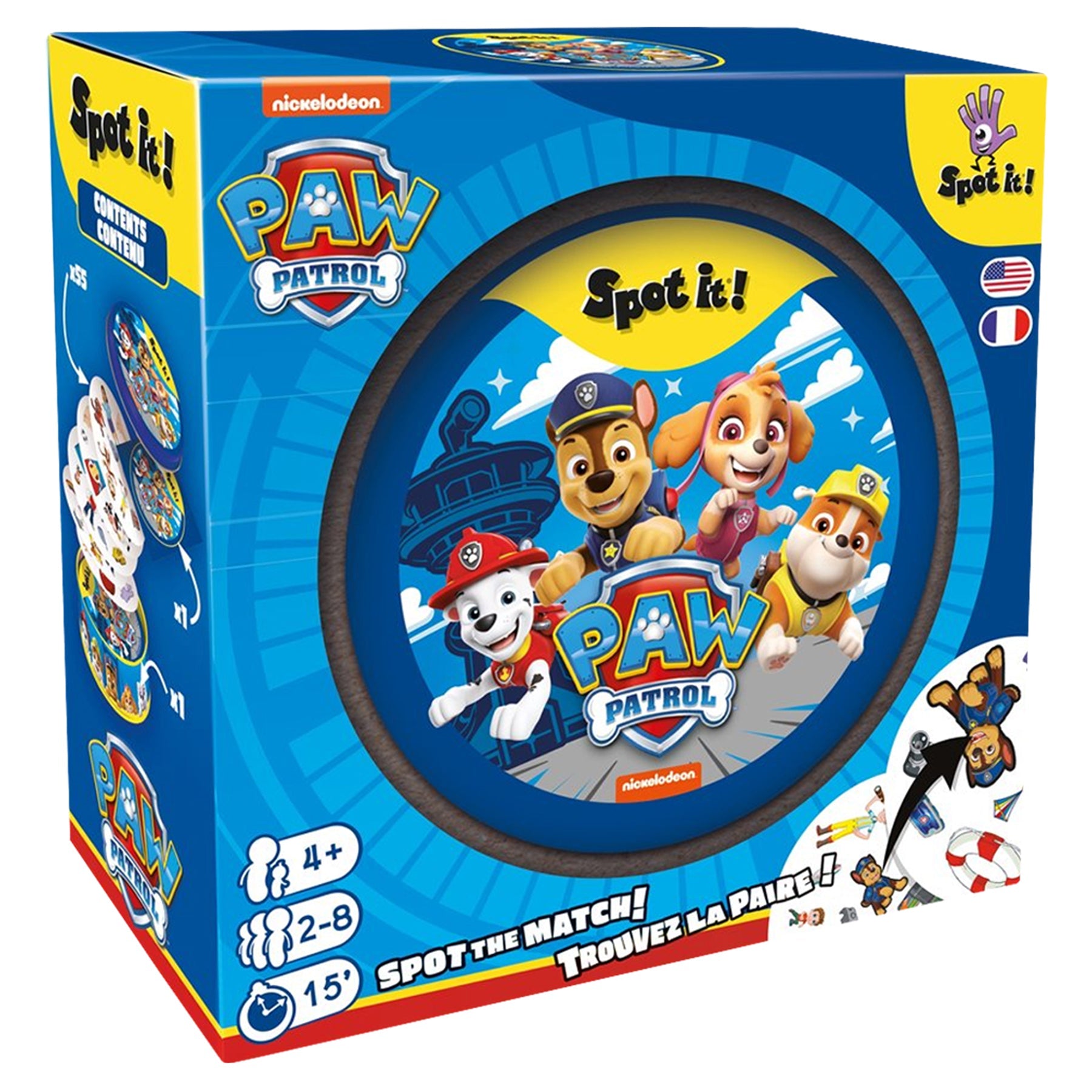 Spot It! Paw Patrol - Multilingual 4+