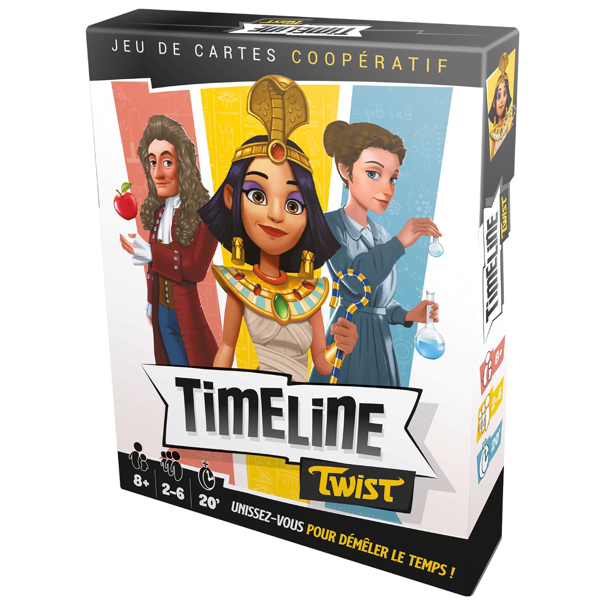 Timeline Twist - Jeu de Cartes - Version Française 8+