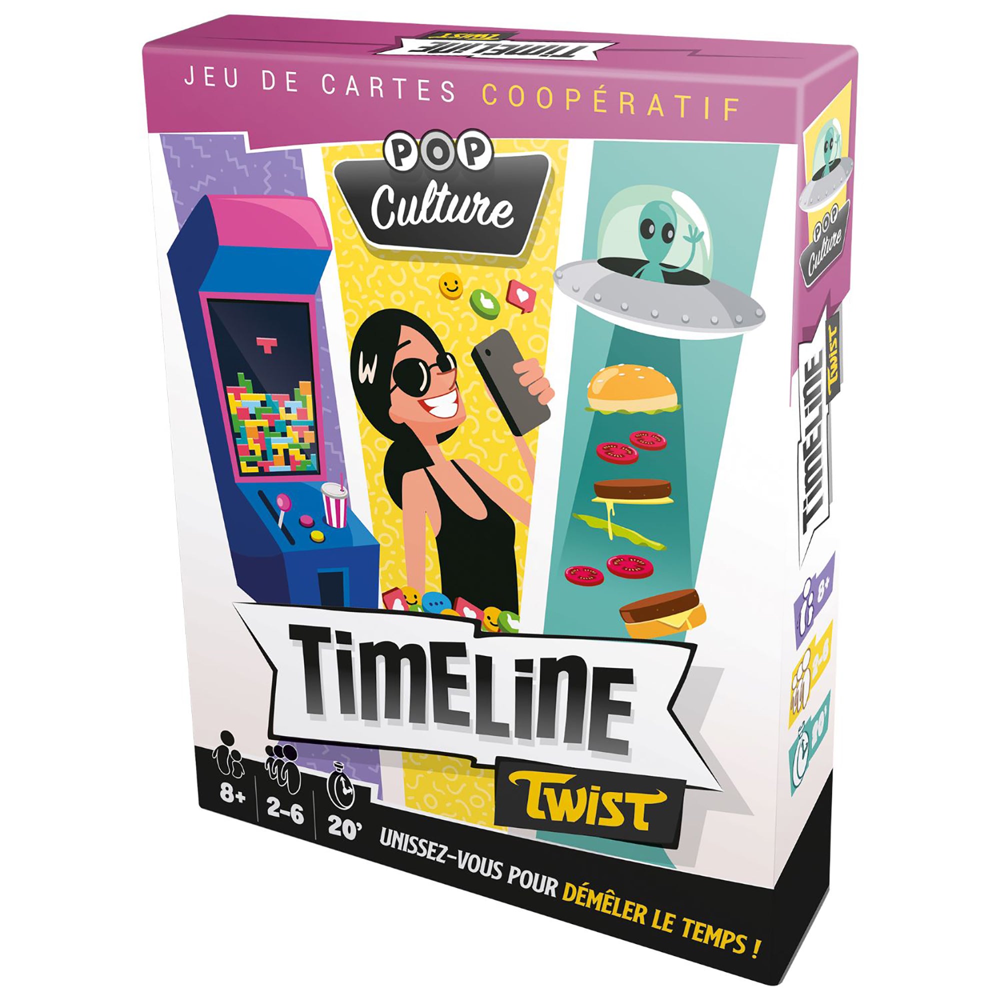 Timeline Twist - Card Game Pop Culture - French Version 8+