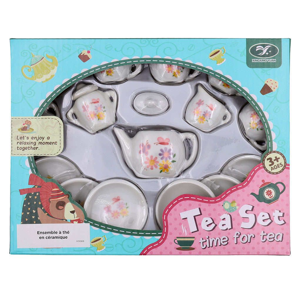 Tea Set Ceramic Age 3+ - 17pcs