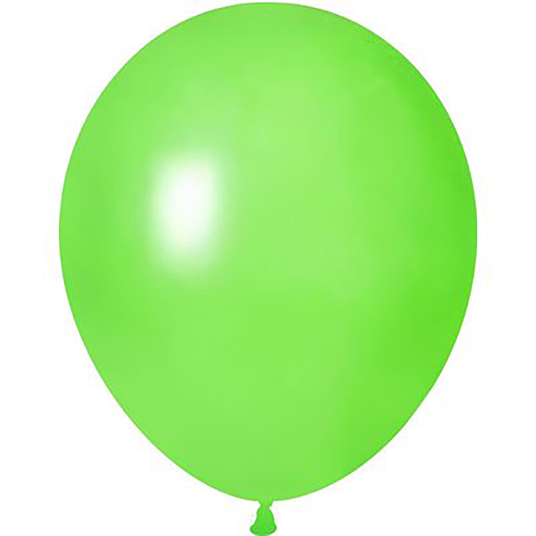 Celetex 50 Latex Balloons - Lime Green 12in