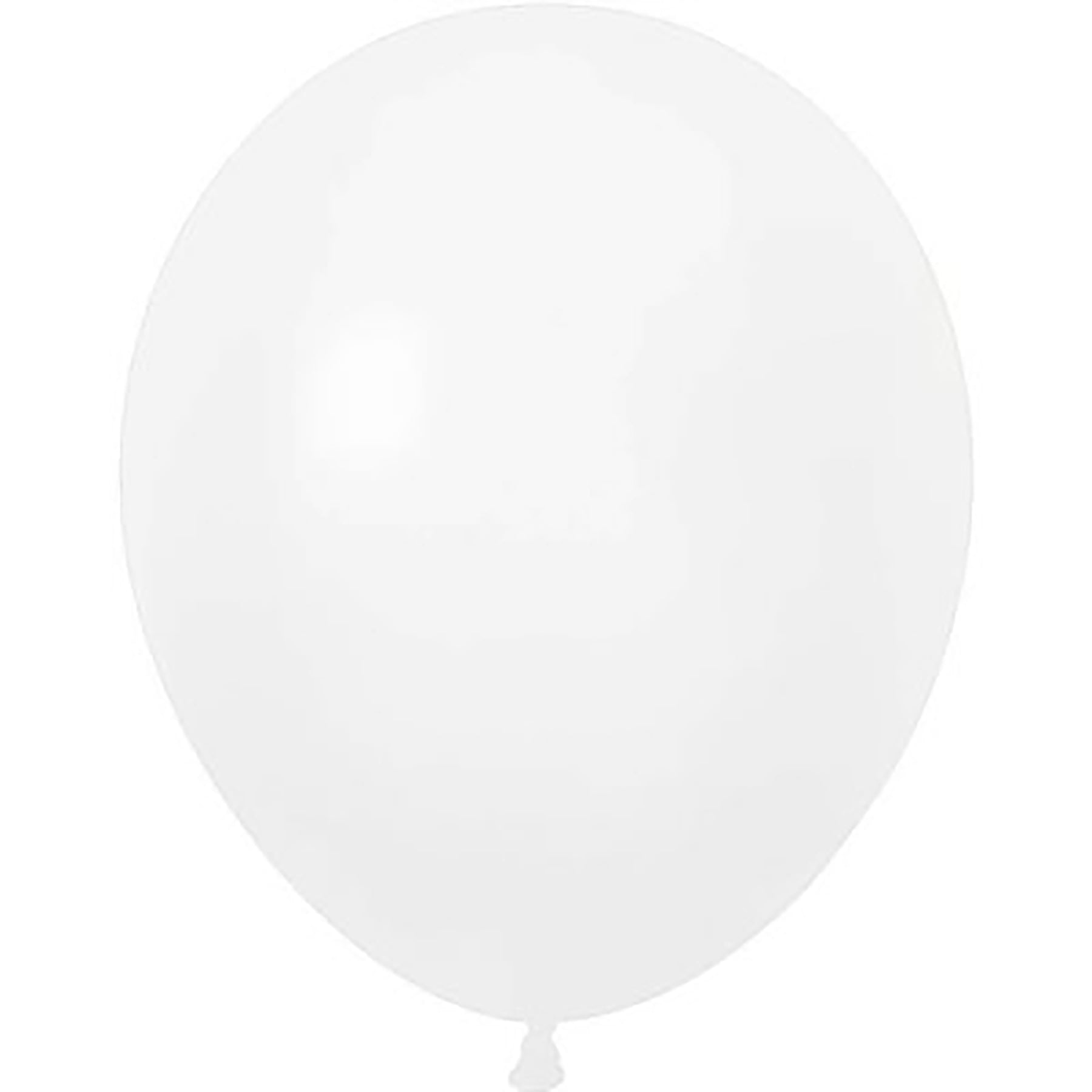 Celetex 50 Latex Balloons - White 12in