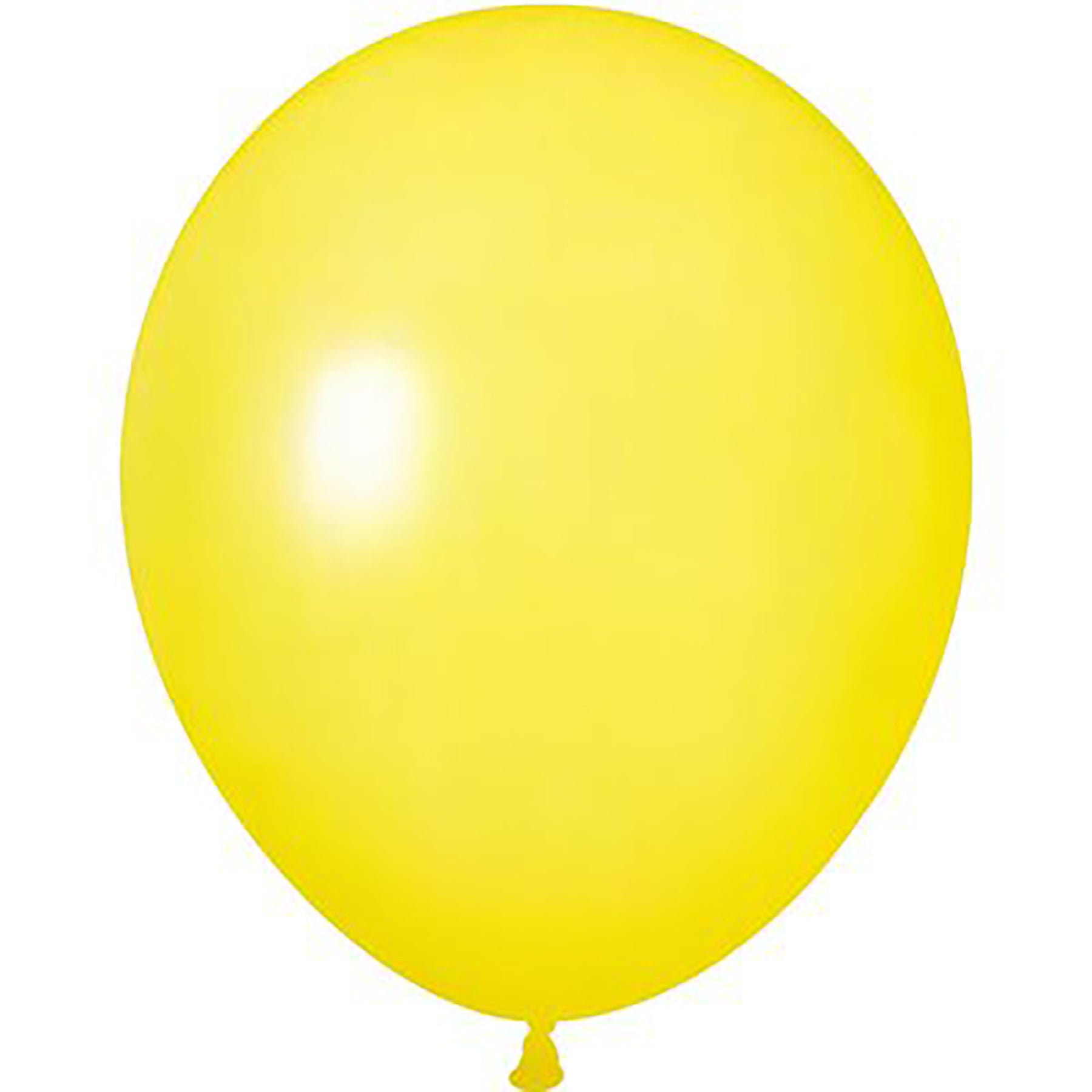 Celetex 50 Latex Balloons - Yellow 12in