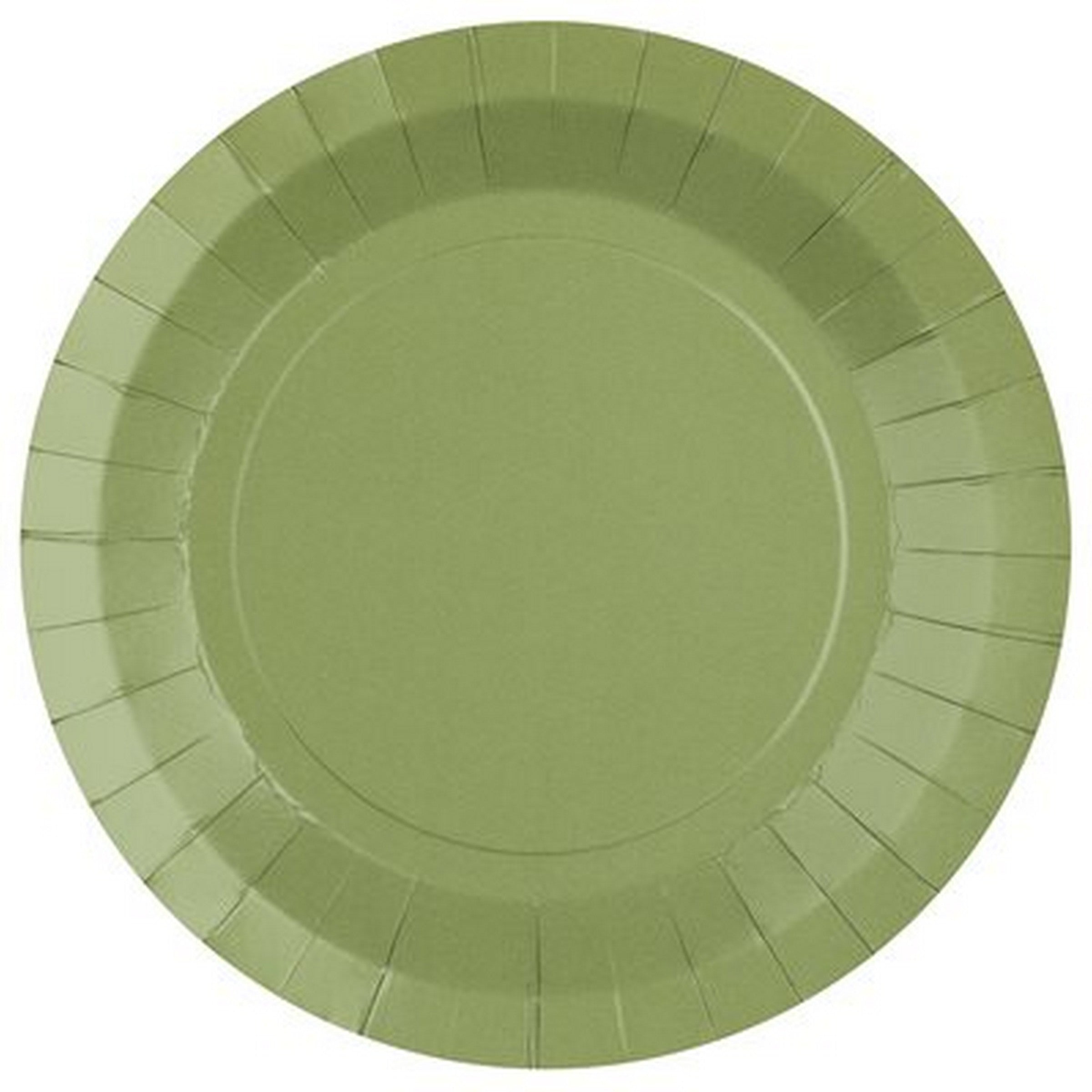 Rainbow Collection 10 Round Sage Plates - Natural Fibers - Biodegradable 9in  