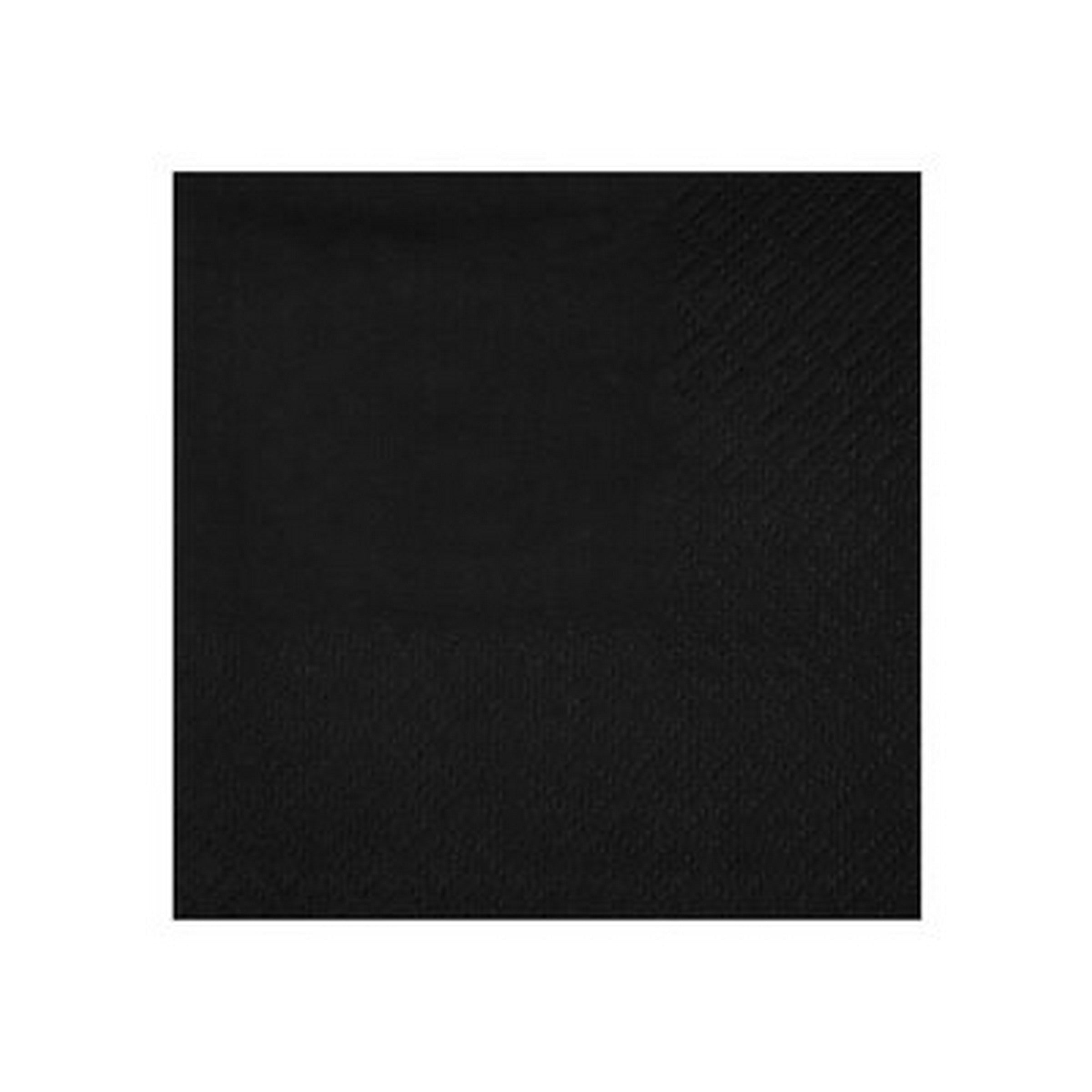 Rainbow Collection 25 Black Cocktail Napkins - 3 Ply 8.3x7.9in