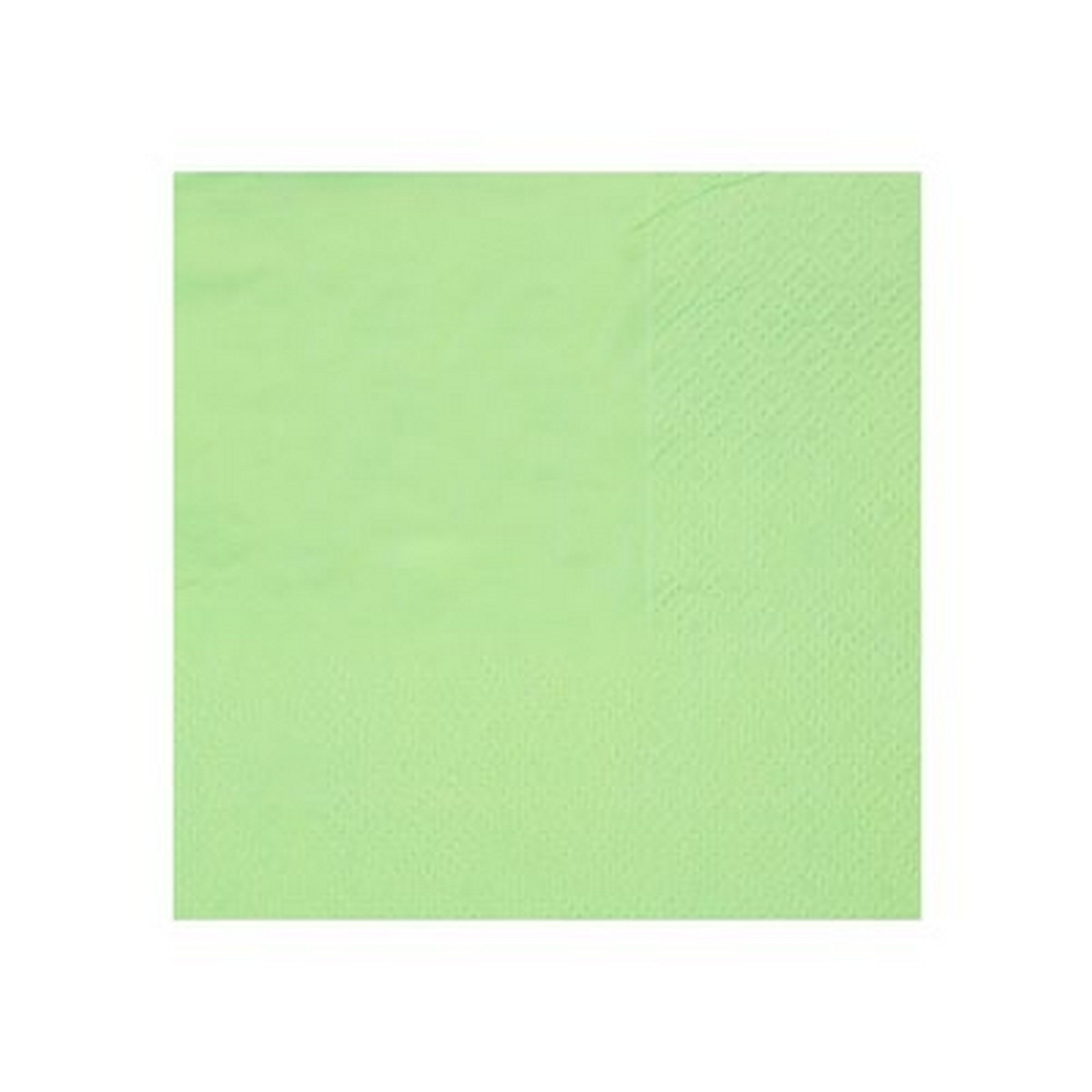 Rainbow Collection 25 Mint Cocktail Napkins - 3 Ply 8.3x7.9in