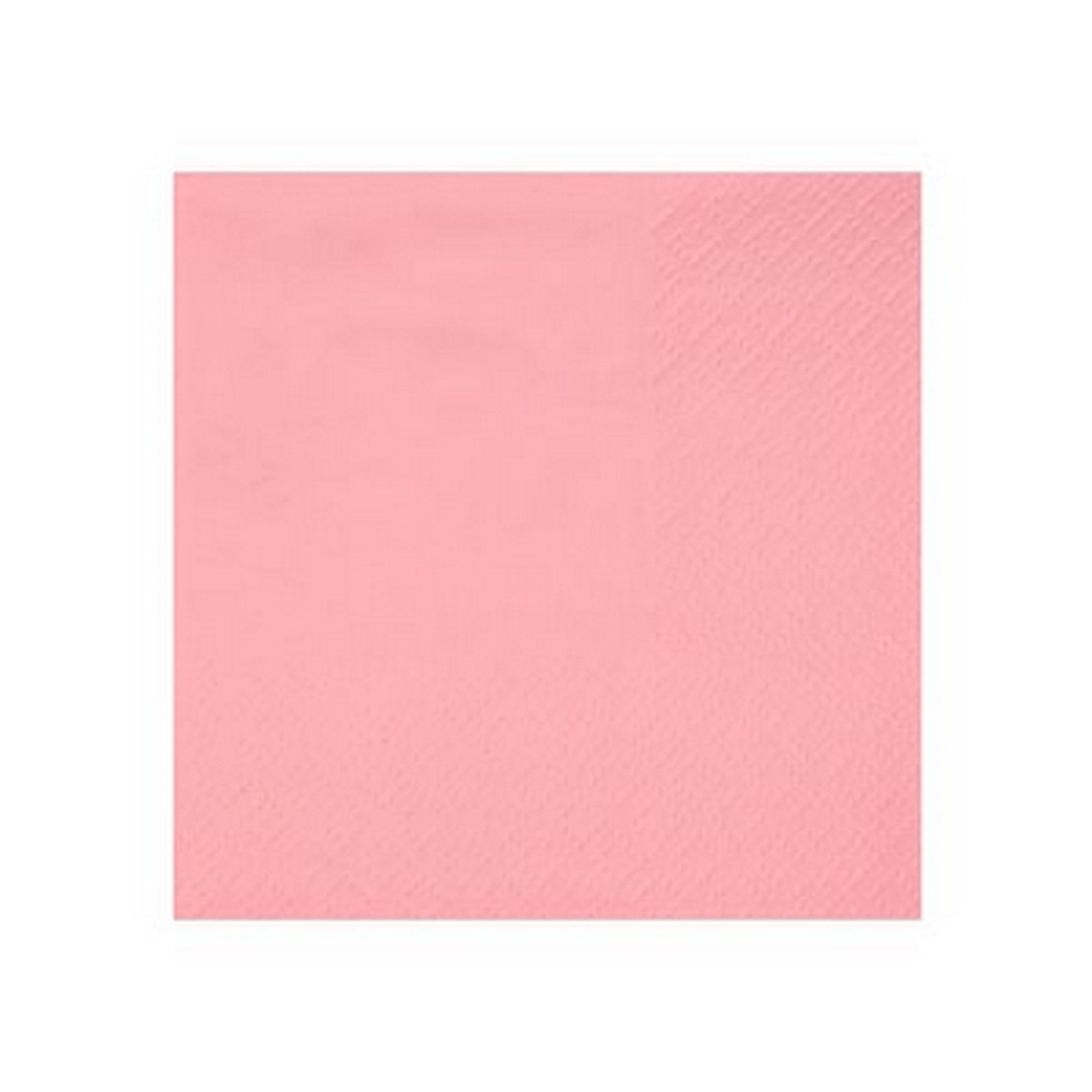 Rainbow Collection 25 Dark Pink Cocktail Napkins - 3 Ply 8.3x7.9in