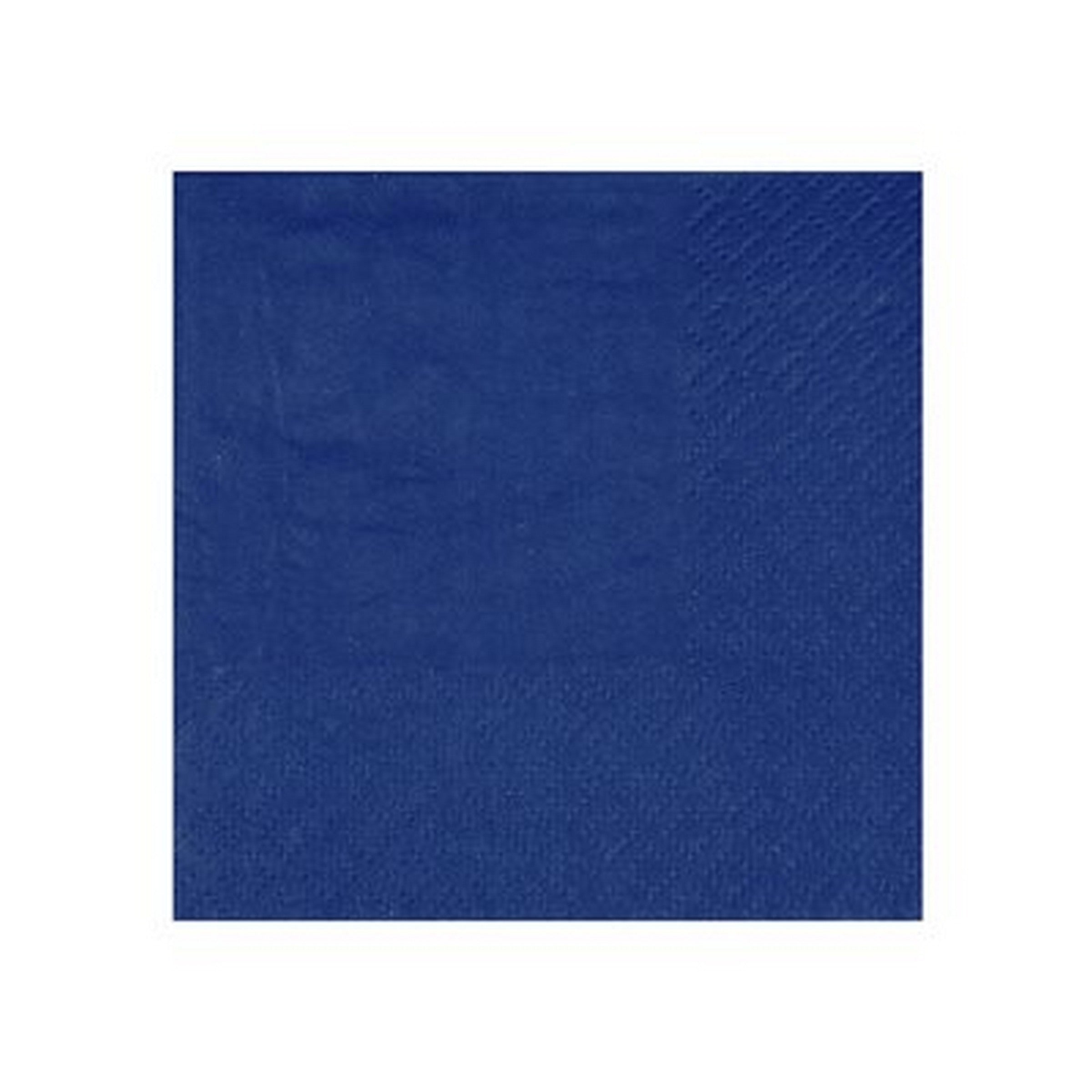 Rainbow Collection 25 Royal Blue Cocktail Napkins - 3 Ply 8.3x7.9in