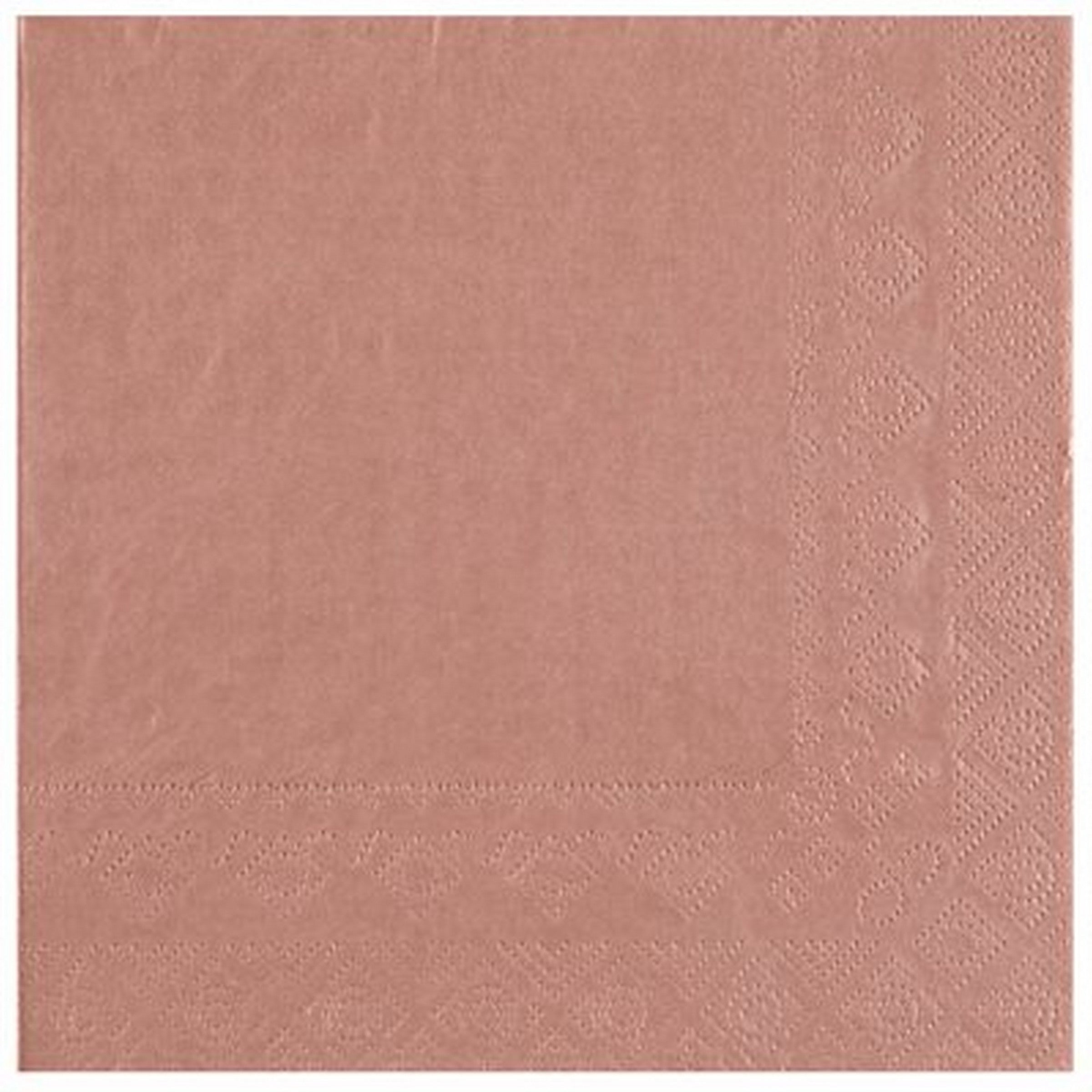 Rainbow Collection 25 Dusty Pink Luncheon Napkins - 2 Ply 13x13in