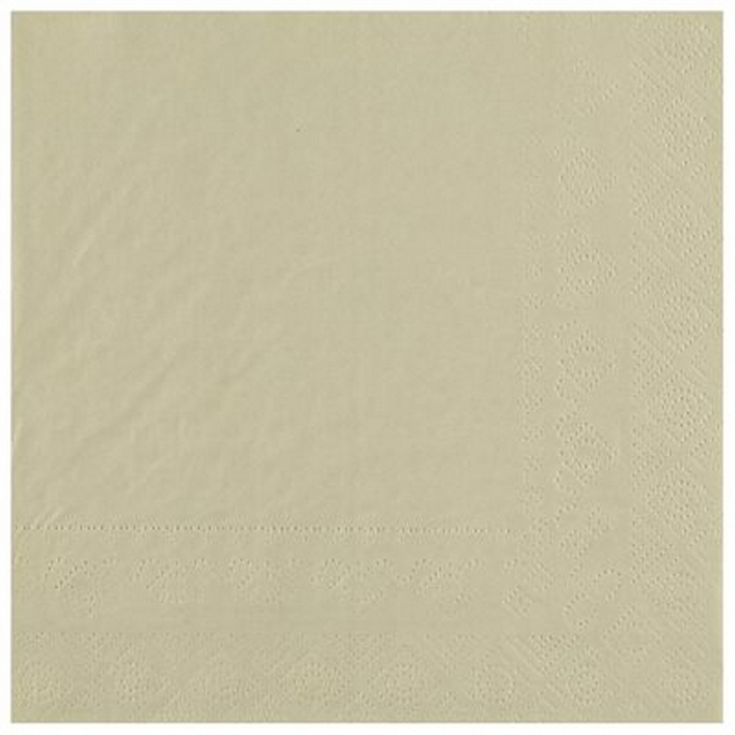 Rainbow Collection 25 Sand Luncheon Napkins - 2 Ply 13x13in