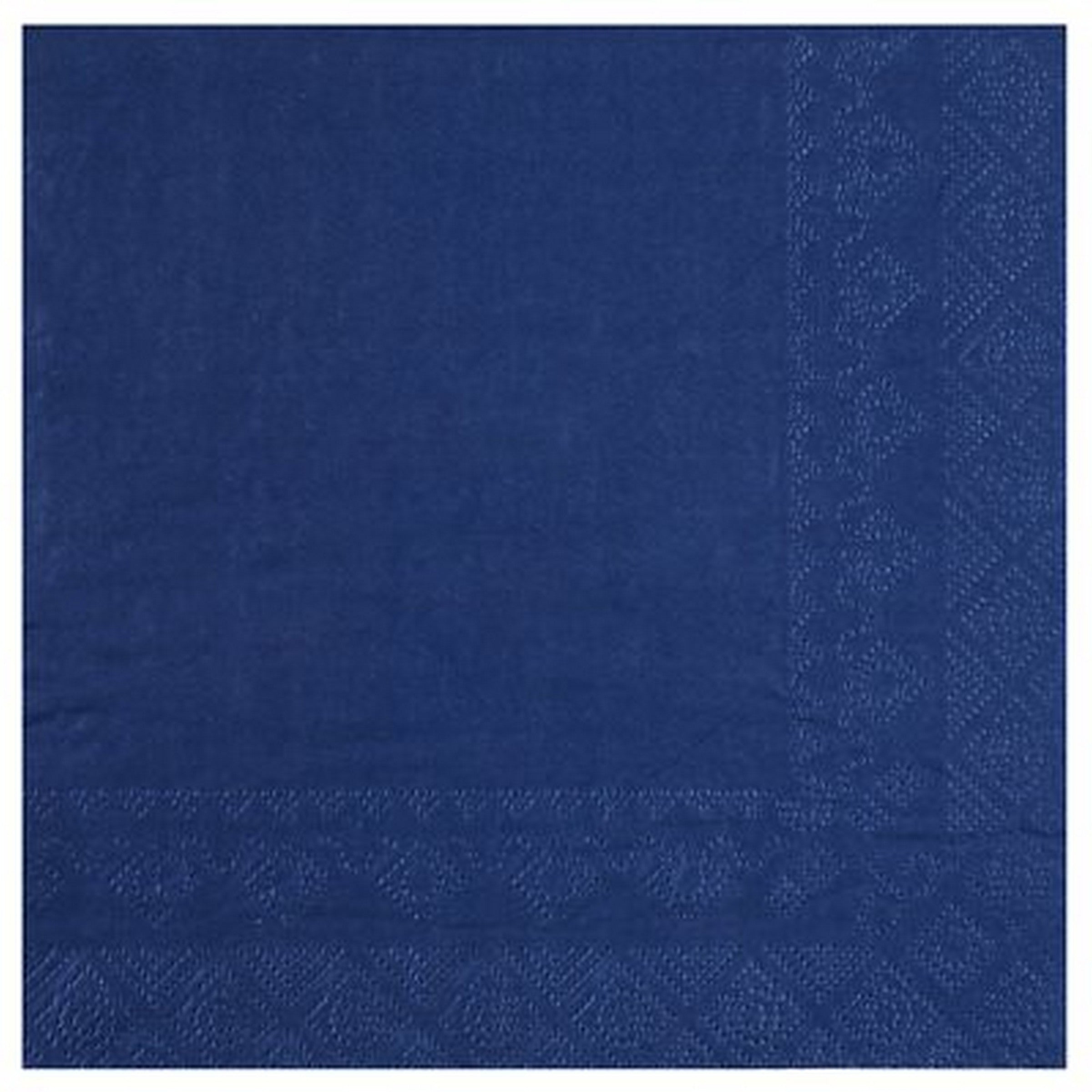 Rainbow Collection 25 Royal Blue Luncheon Napkins - 2 Ply 13x13in