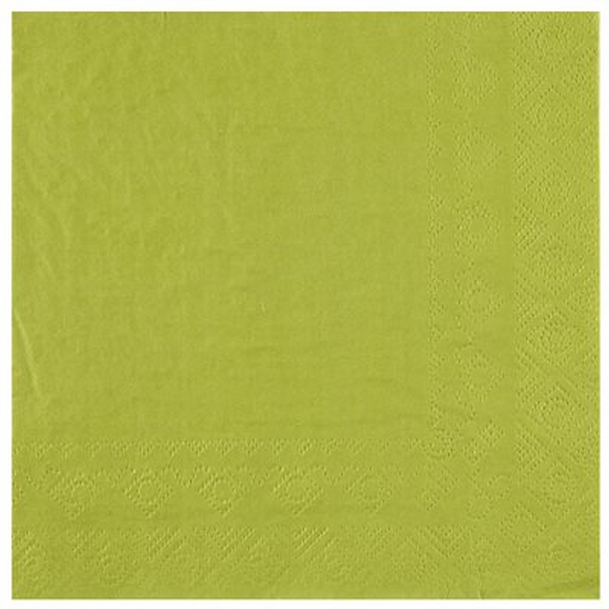 Rainbow Collection 25 Kiwi Luncheon Napkins - 2 Ply 13x13in