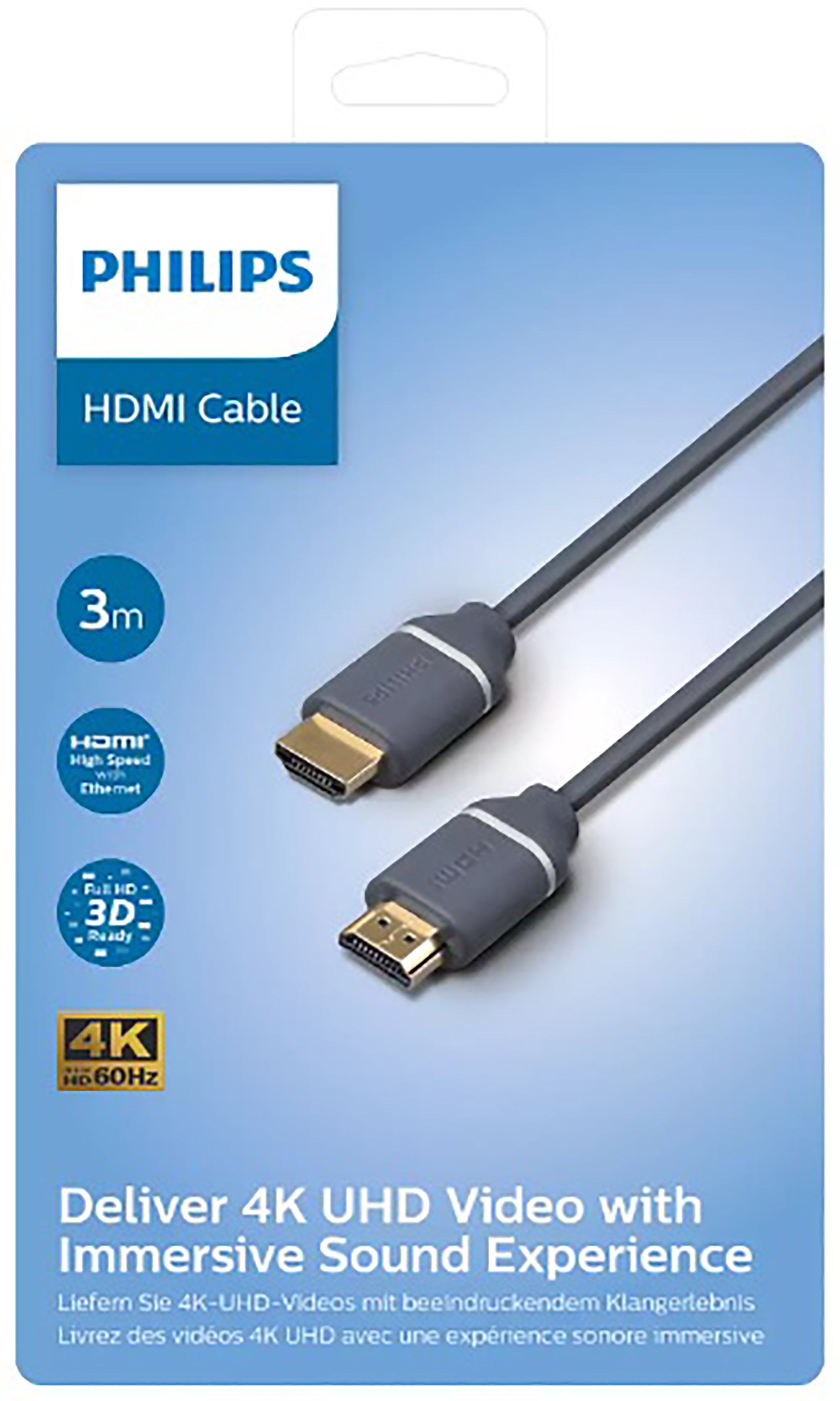 Philips Ultra High Speed 8K HDMI Cable 3m
